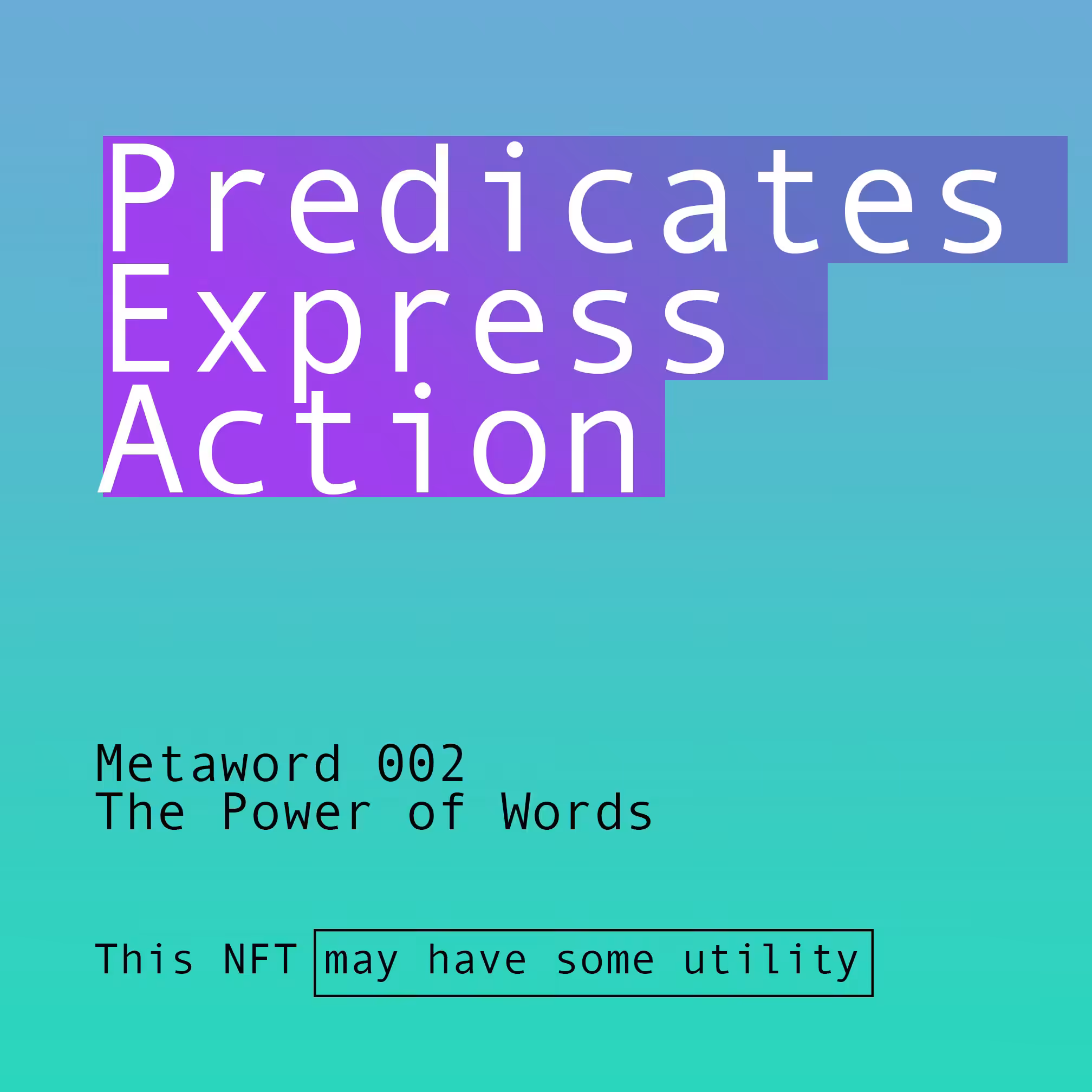 Metaword 002 // The Power of Words