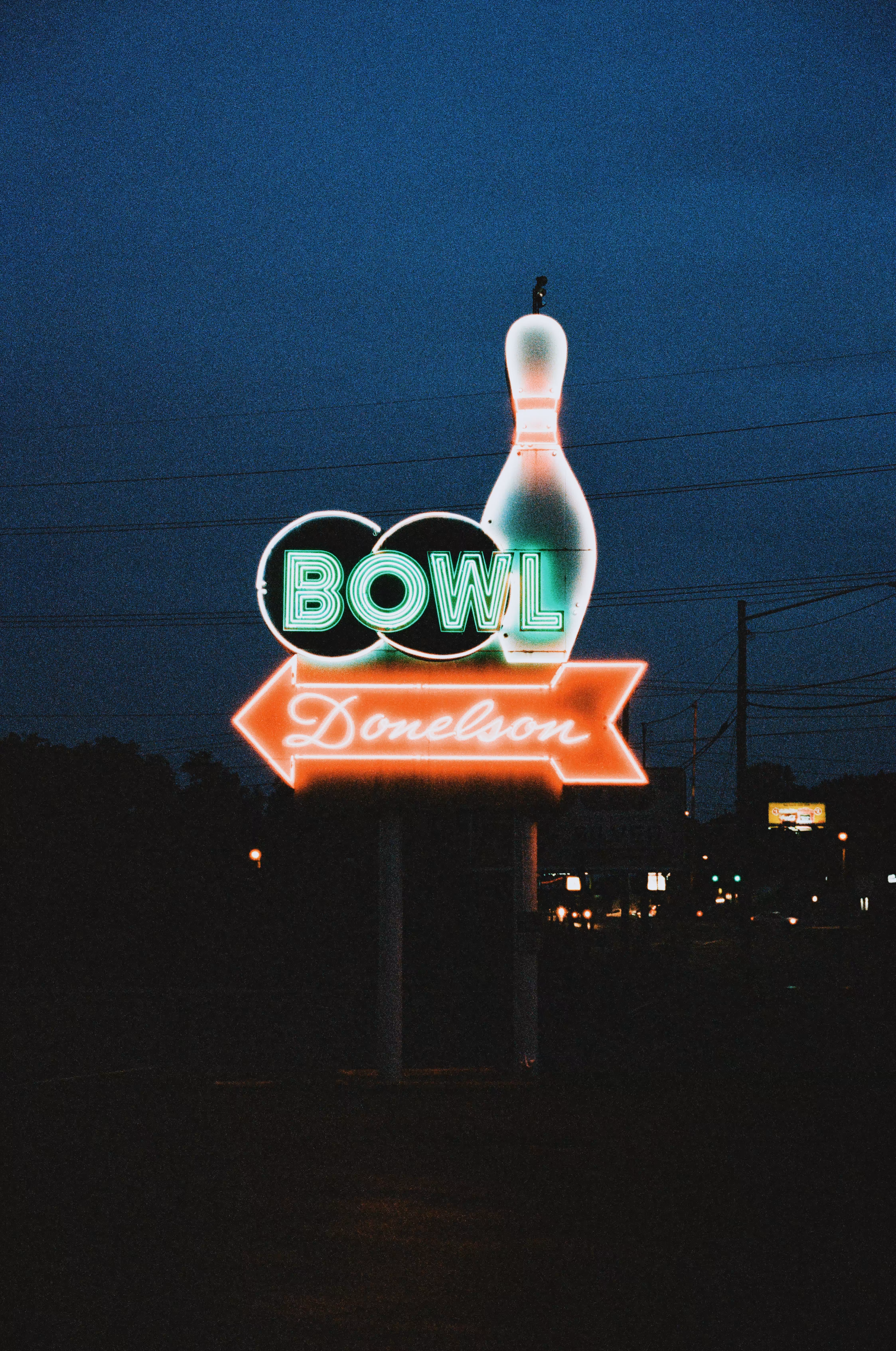 Bowling in Neon