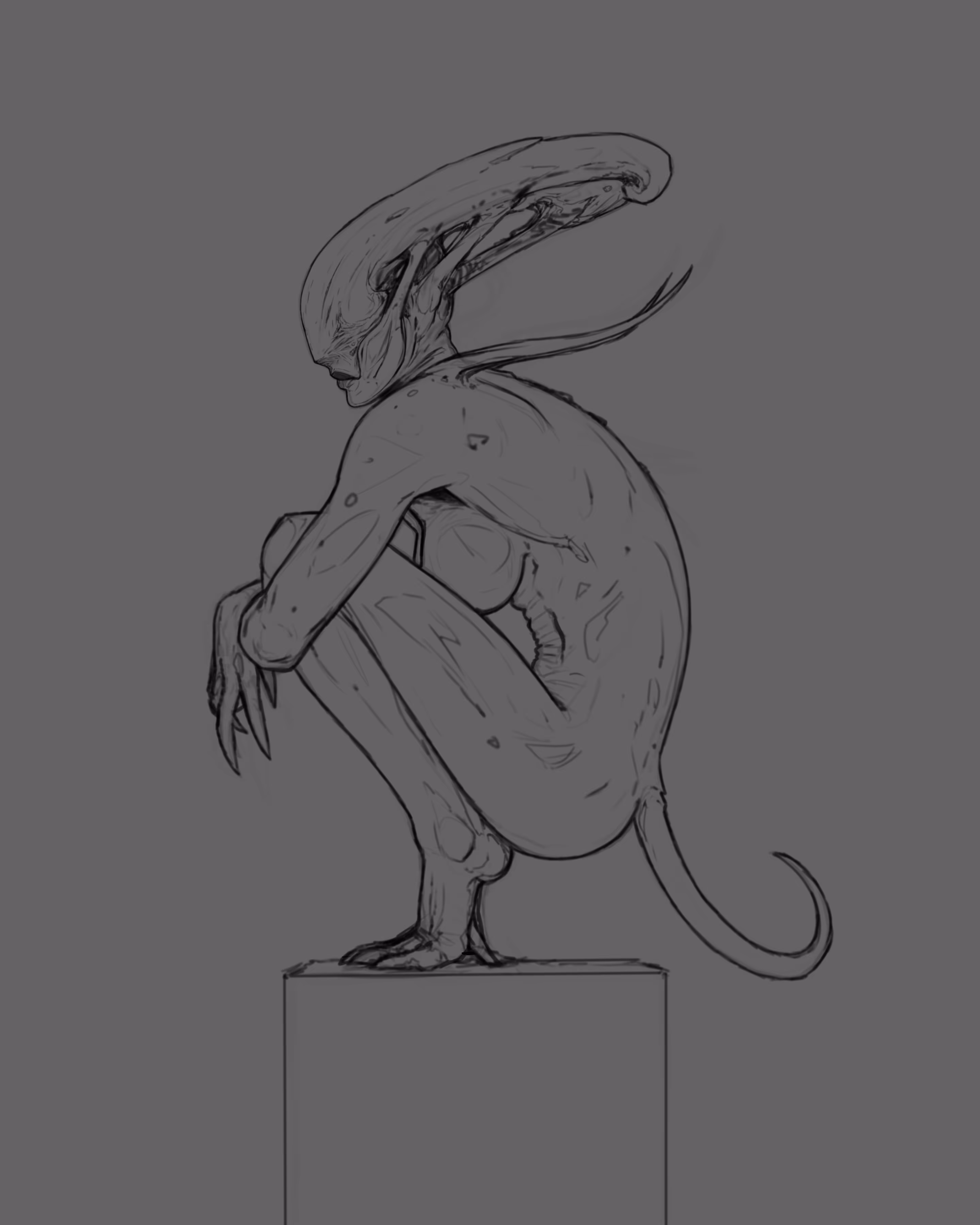 The First Mother - Sketch