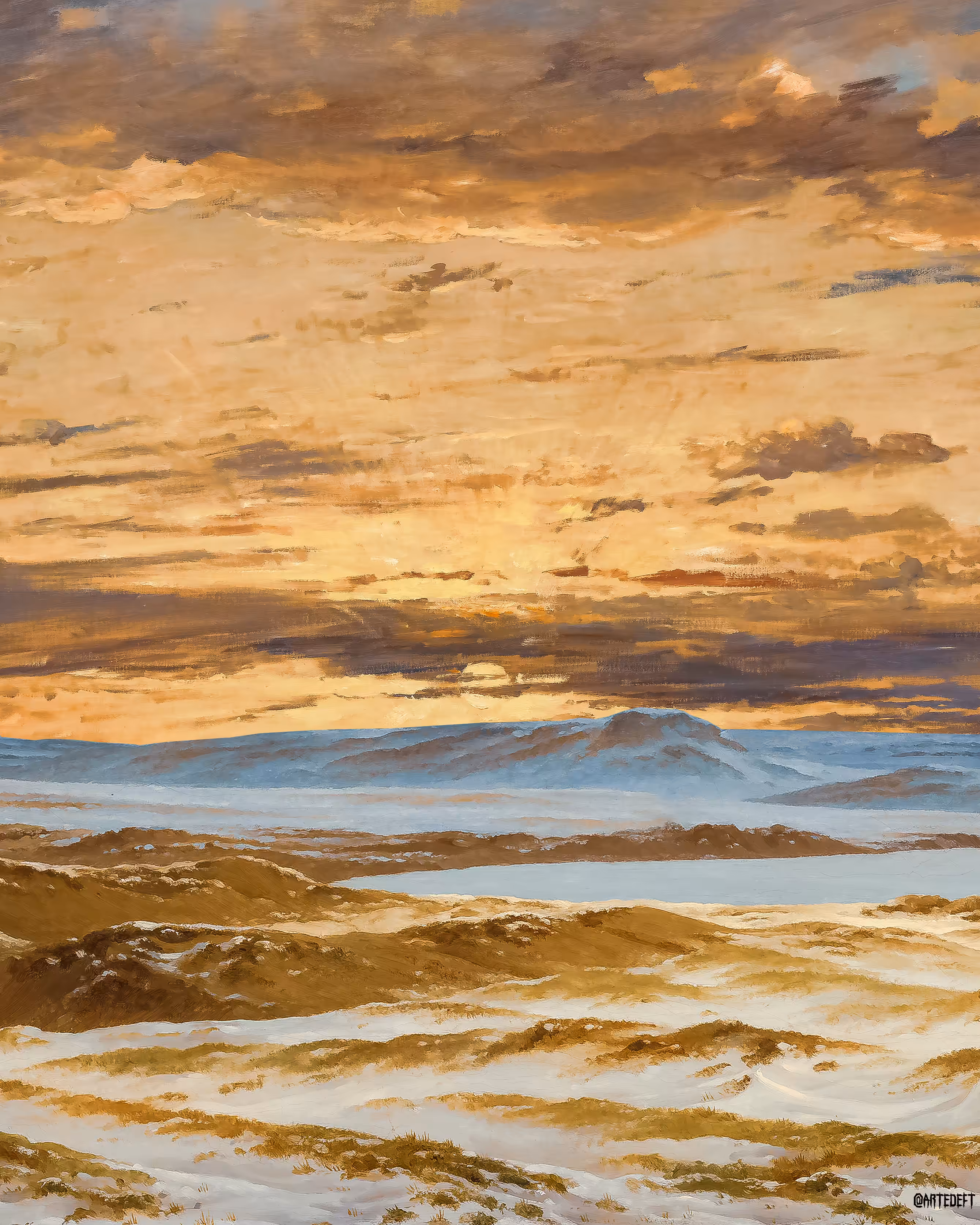 Céu de ouro