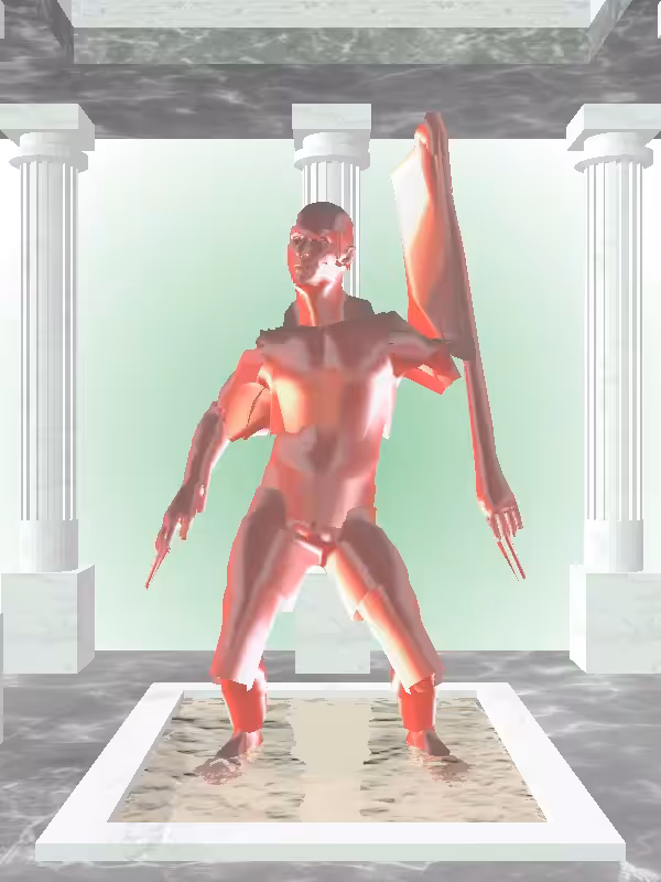 HeavenComputer: The Dancing Bright Red Man #7297