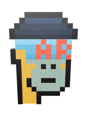 CryptoPunks in Augmented Reality: AR#002