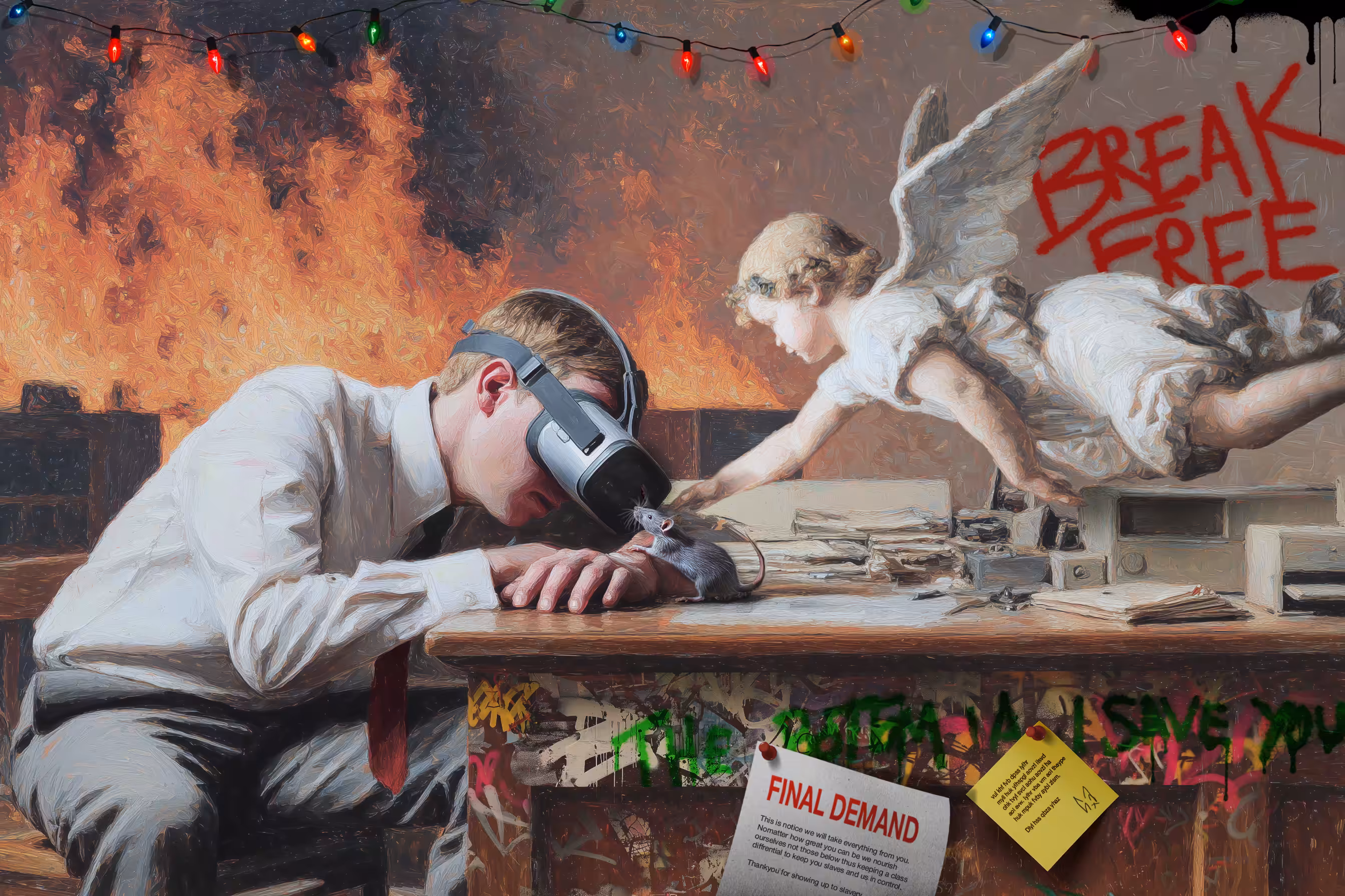 Nourishing Work - Angels Chose Rats Over Saints
