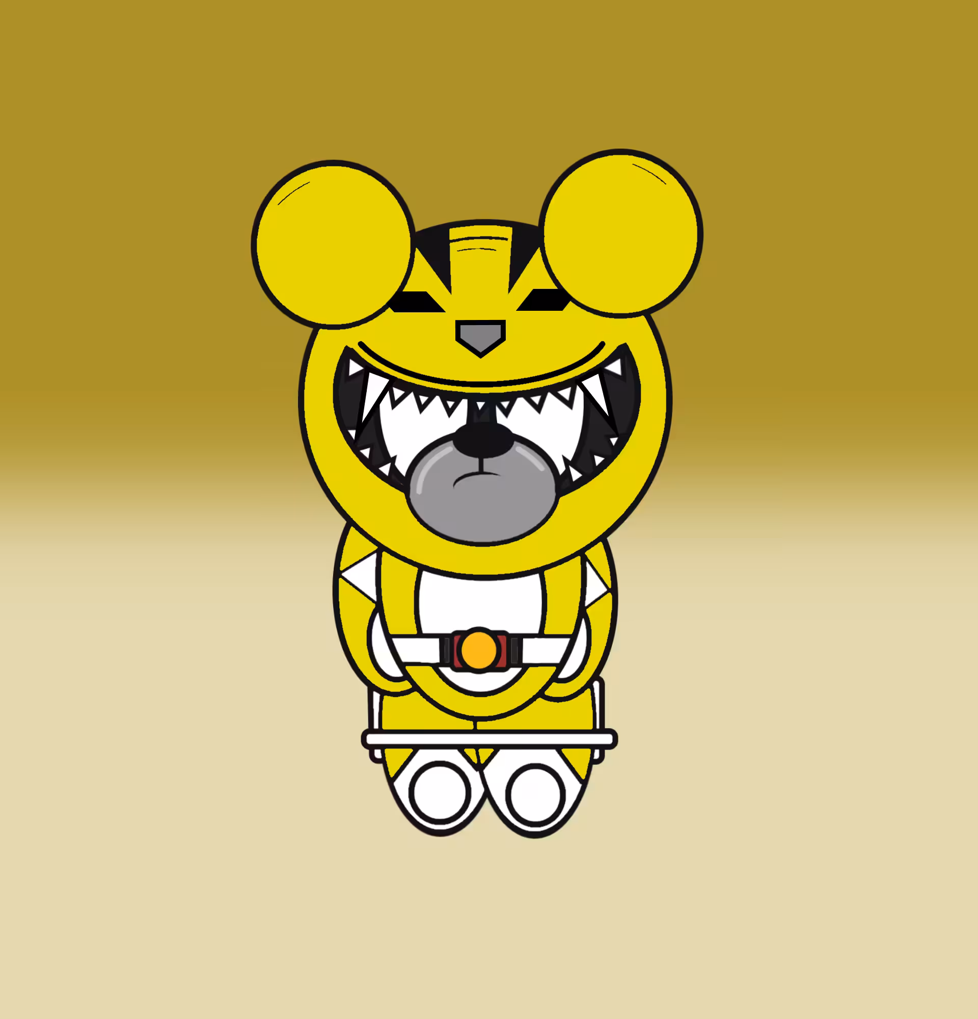 Yellow Power-Kuma
