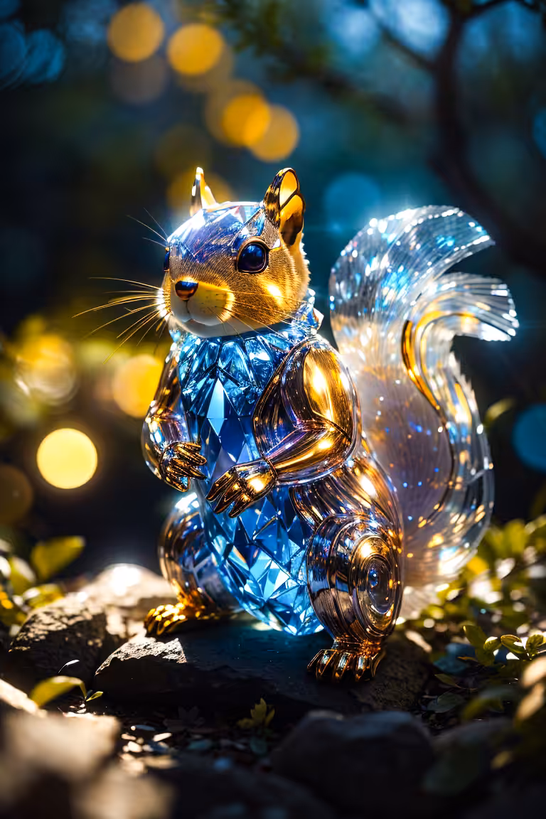 Ethereal radiance #07 : squirrel