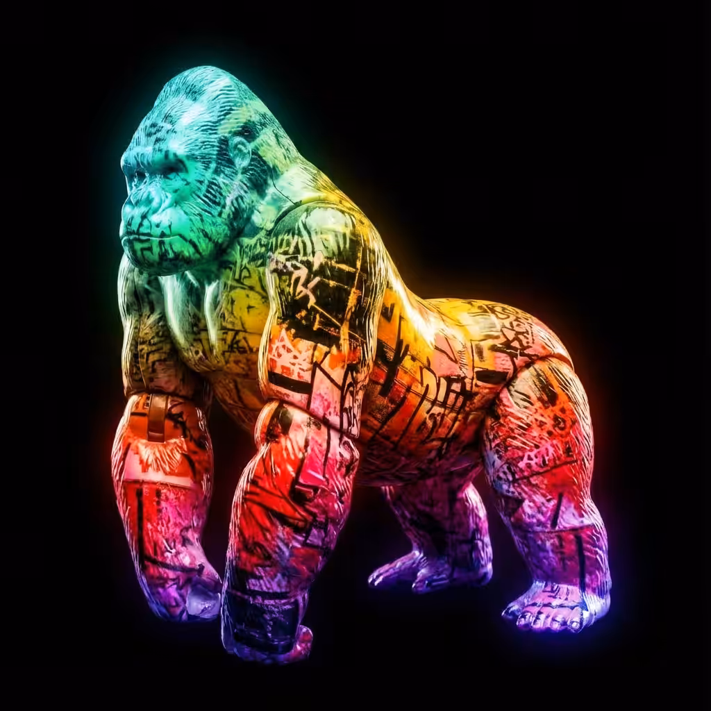 X FIGURES AMADON: Inversion of Natural Order, Gorilla