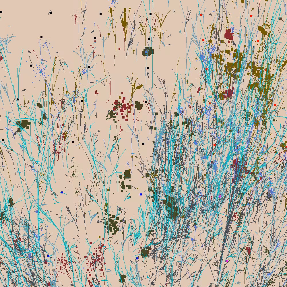 Infinite Garden: 17458 Flowers