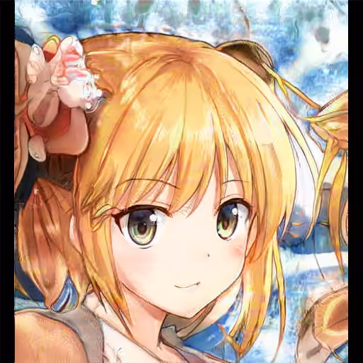 gold hair girl