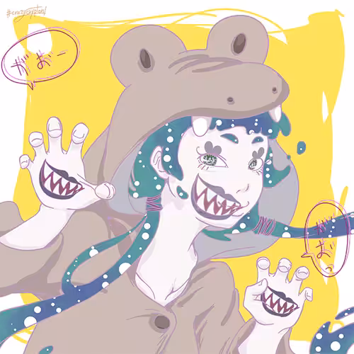 [polygon] Soda Girls first -metaverse-: Soda Girl × Professor_crypton #ooo8