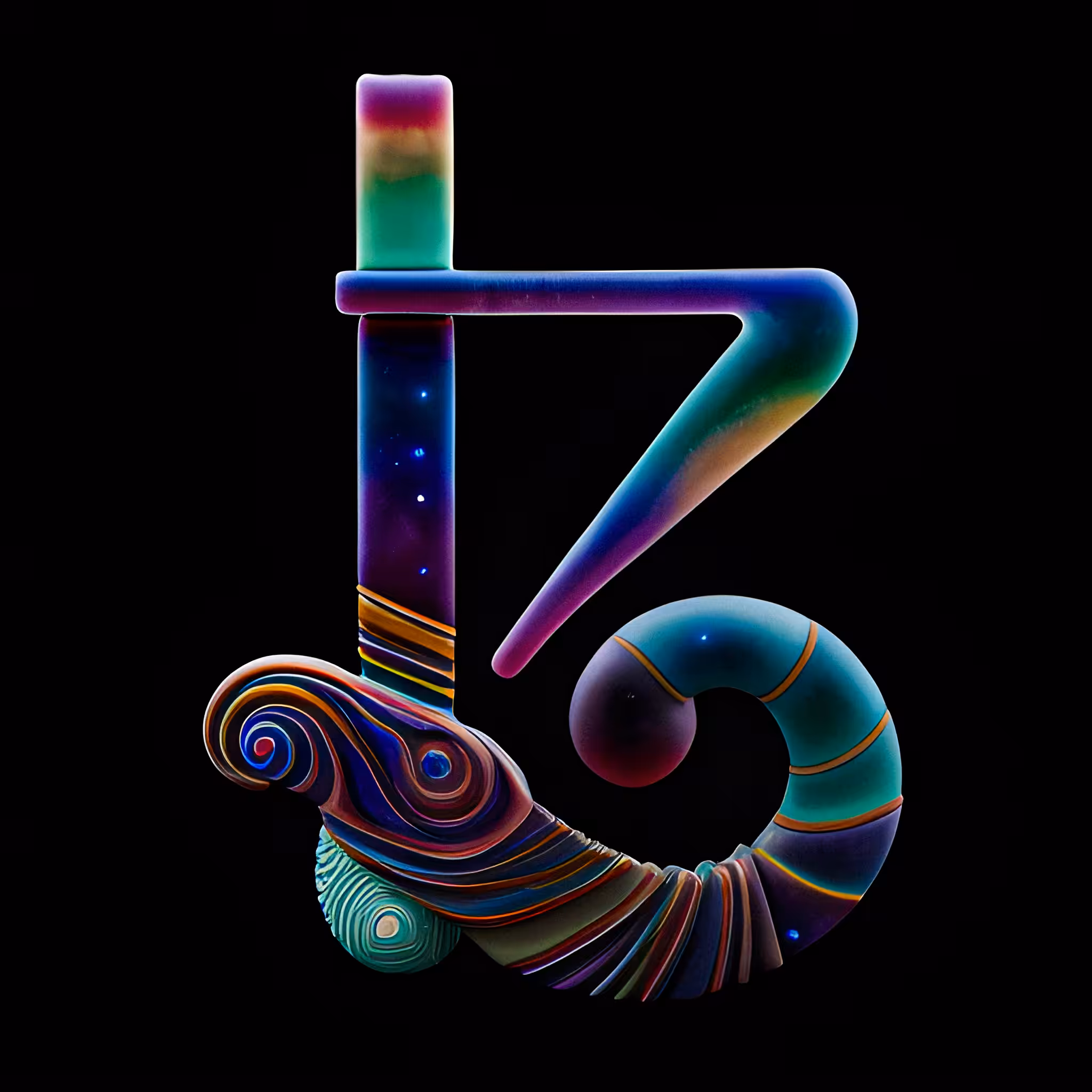 Tezos art logo #2