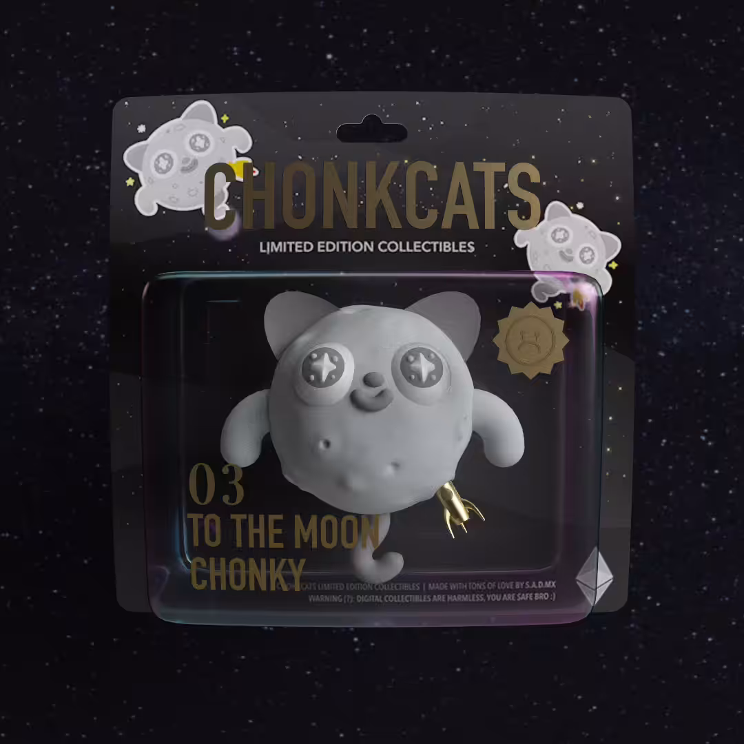 CHONKCATS | 03 | To the Moon Chonky