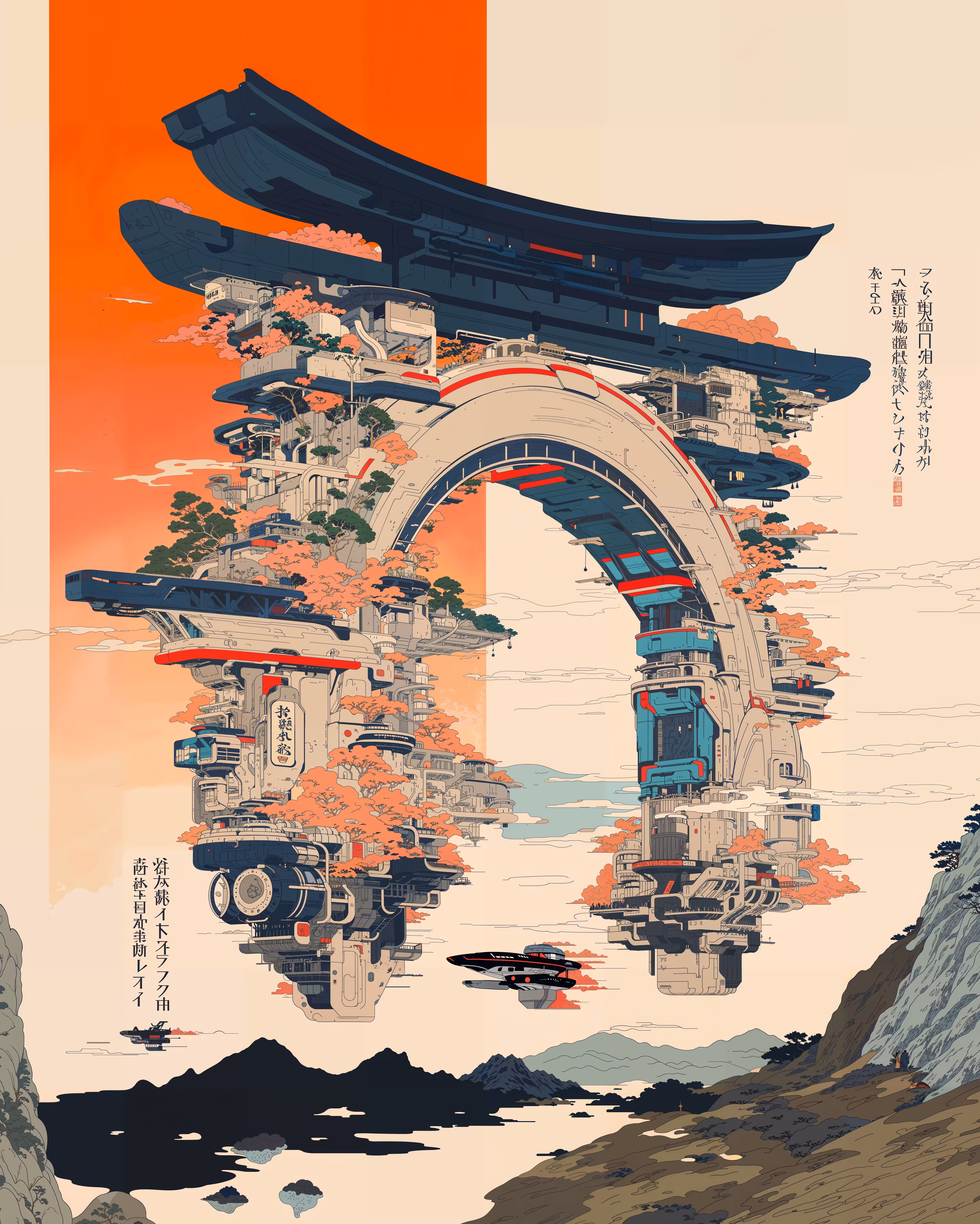The Northern Gate of Neo Edo