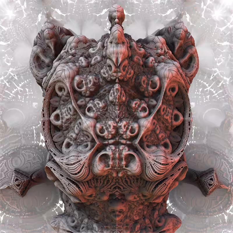 Calculative Show "Where Art and Math Meet": Bat Dog #1