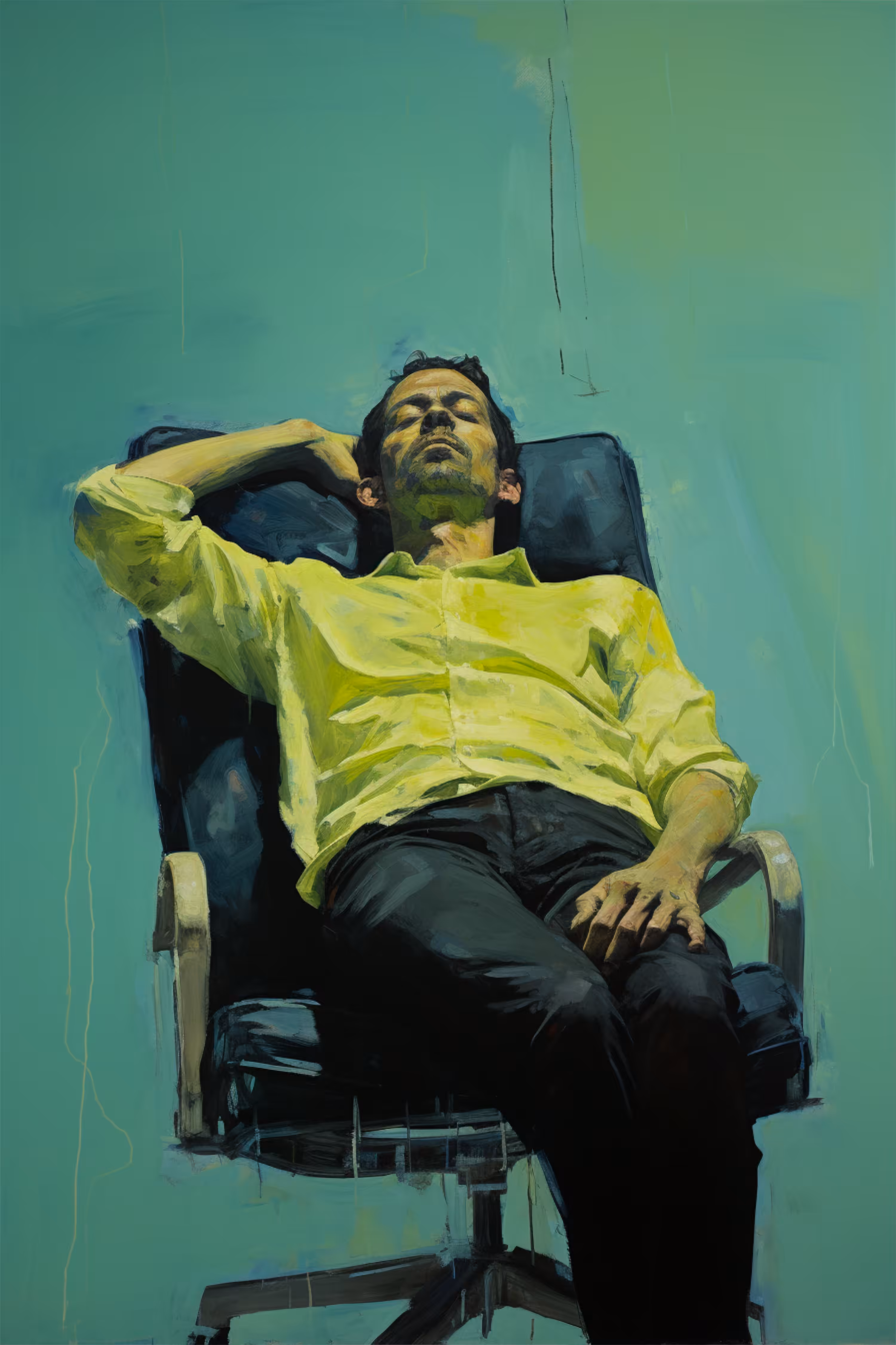 Tired man #2