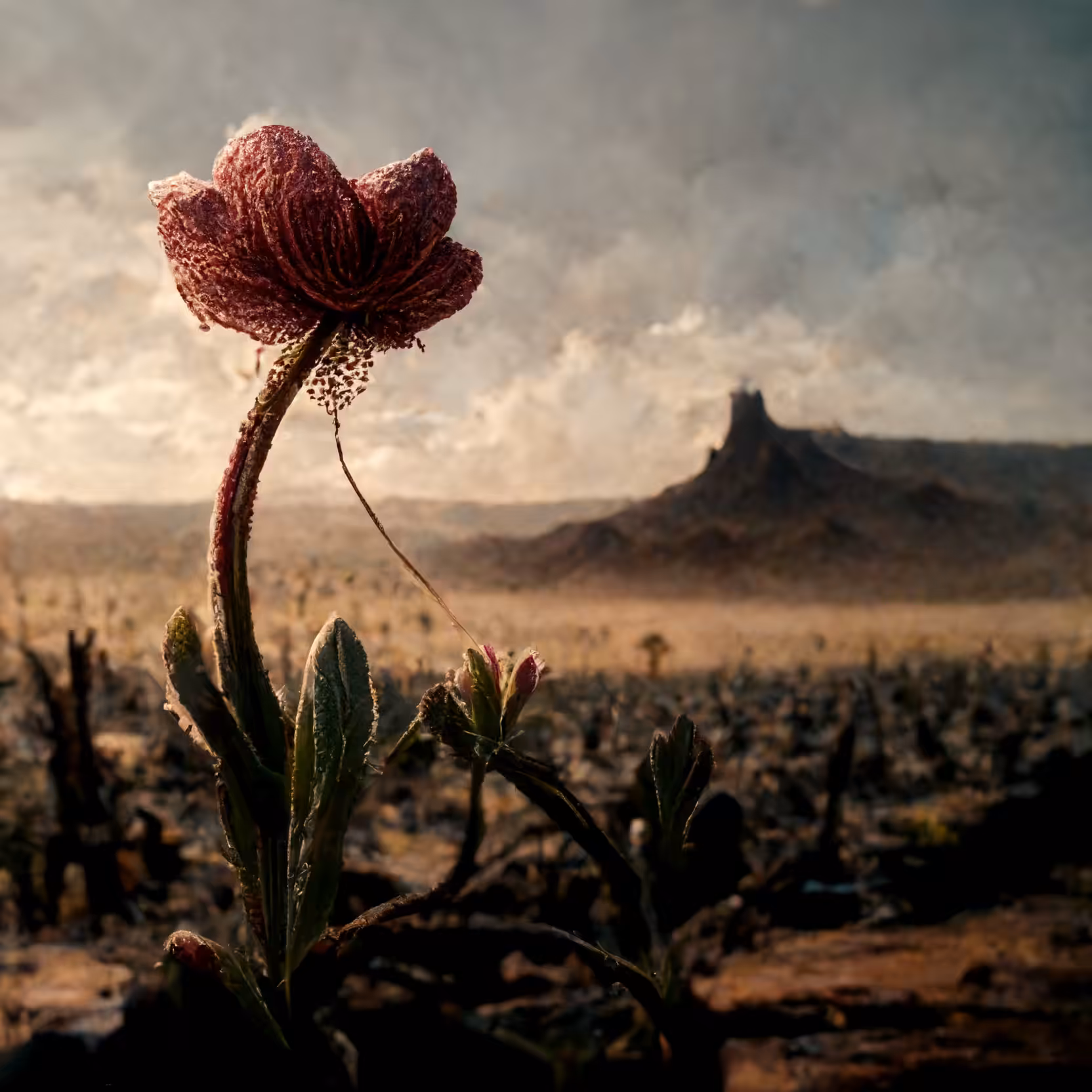 The Flower in the Australian Desert