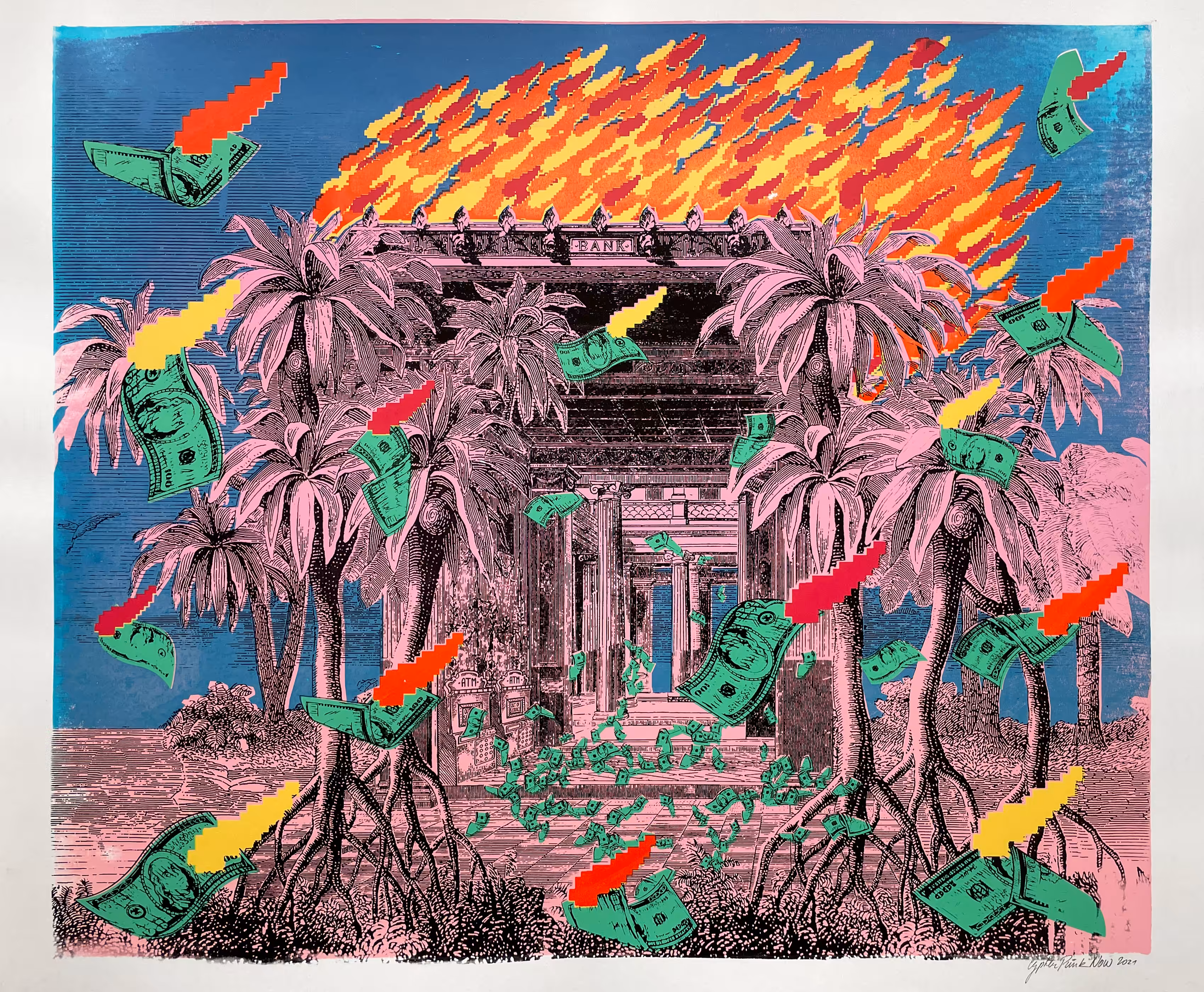 BANK ON FIRE