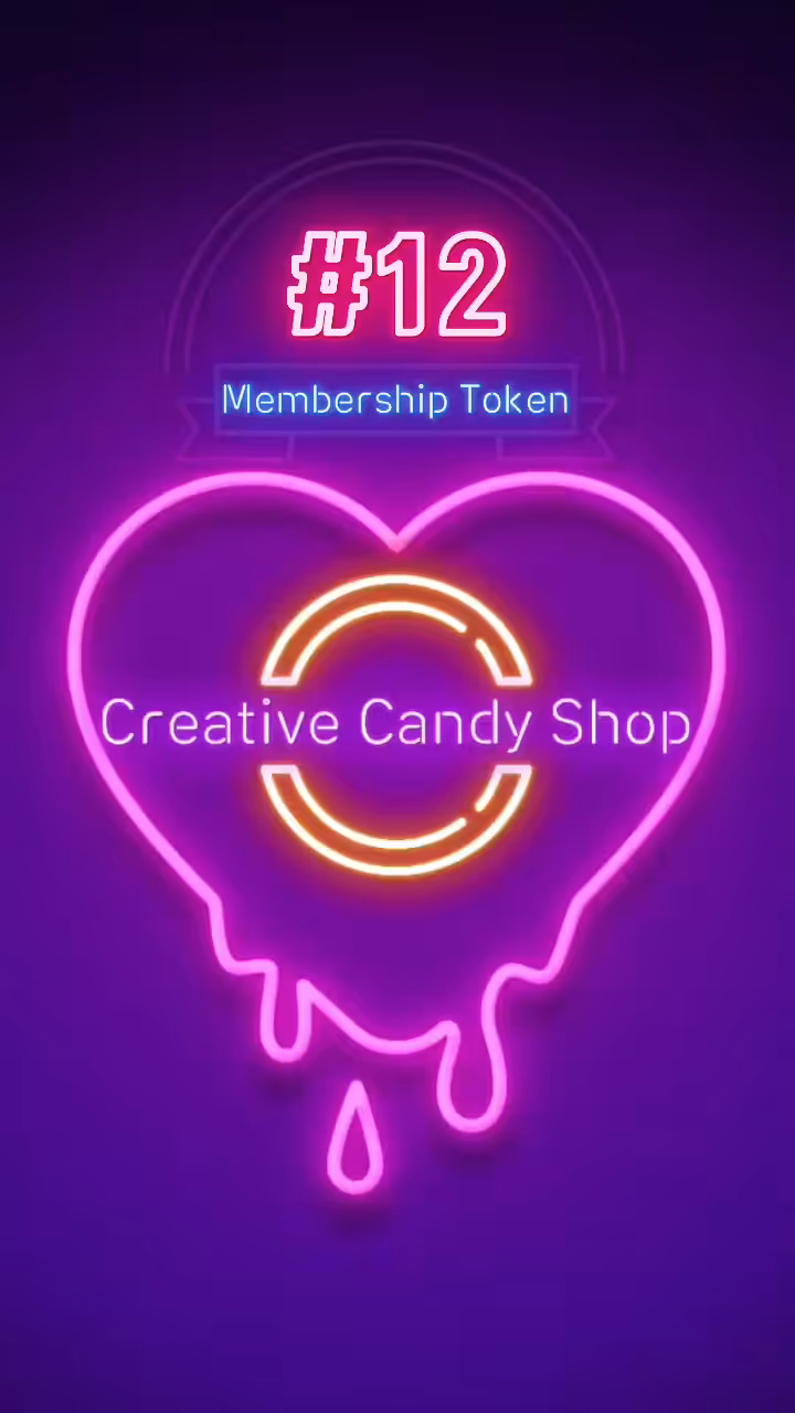 Creative Candy Shop Membership Token #12