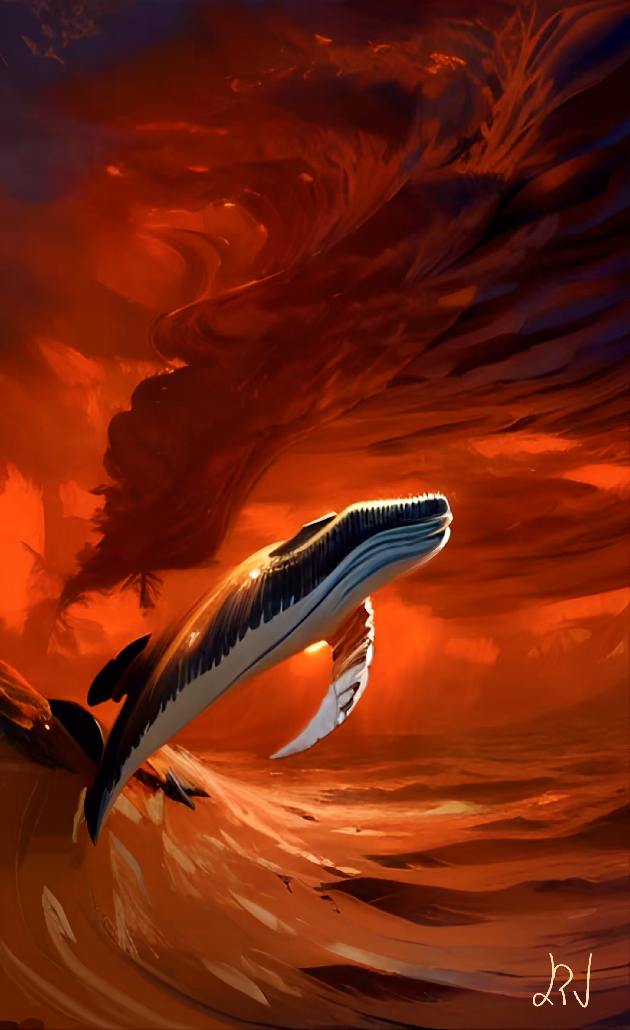 Whale from Tales of the Dark Forest