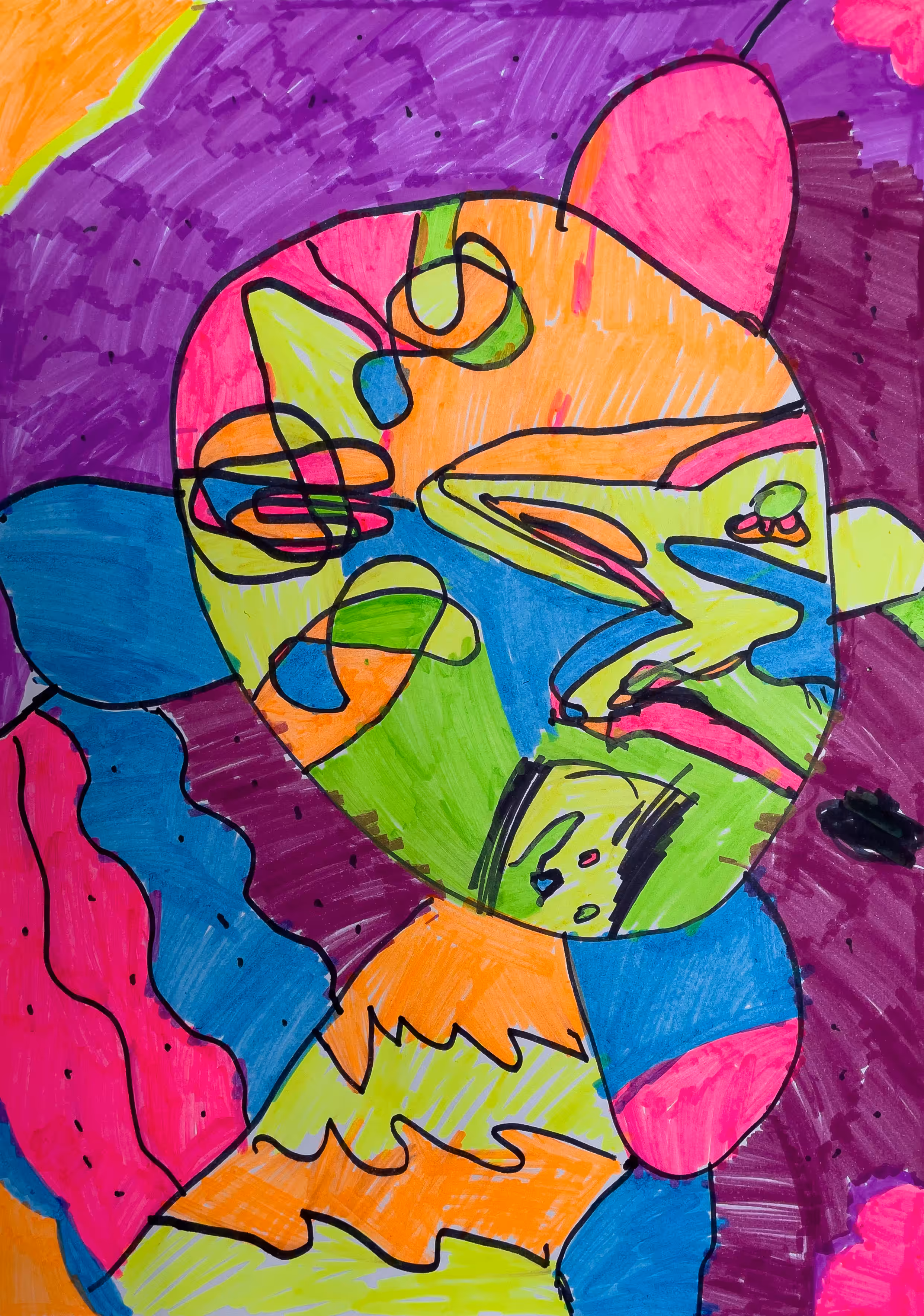 Crazy Flower | MyEveryDay.Art #0001