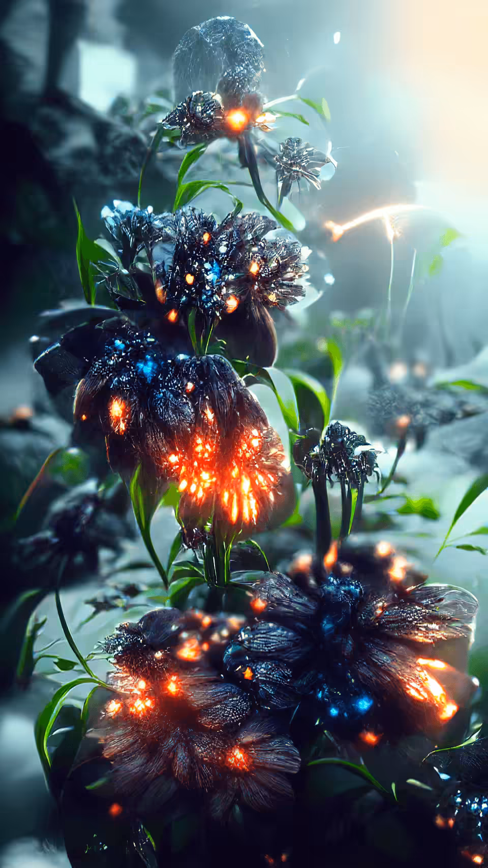 Imaginarium AI #047 - Ceres Subterranean Saltwater Lake