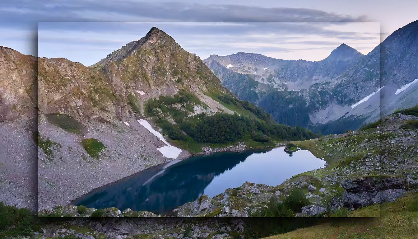 Mountains and Drop Shadows #32