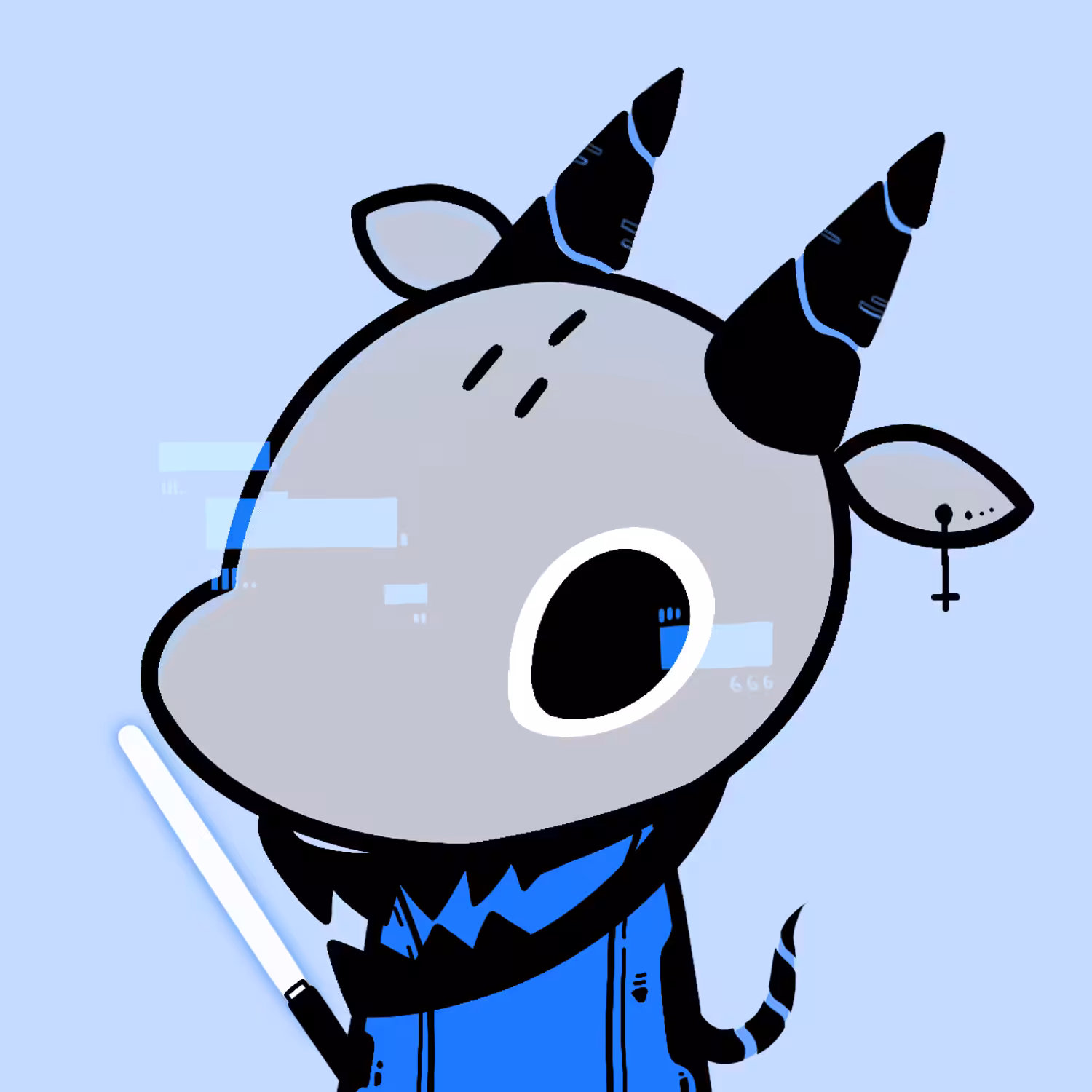#238-BLUE SABER