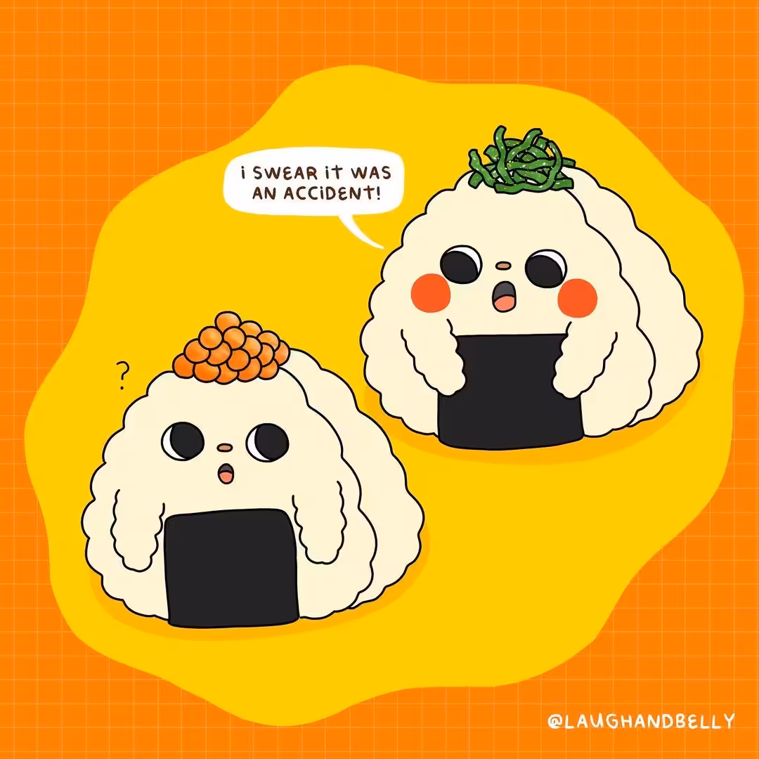 The Onigiri's Pants | Comic Strip 3/4