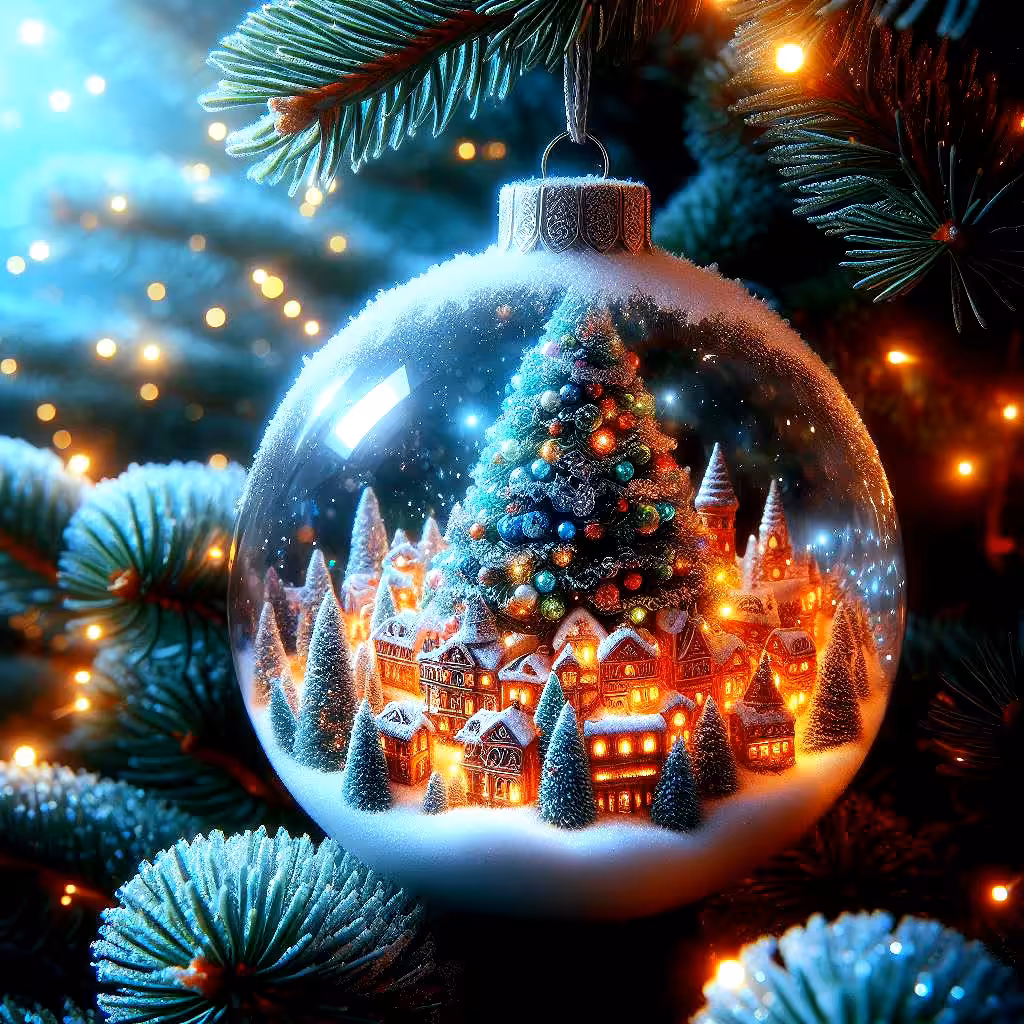 Candy Cane Village 1 