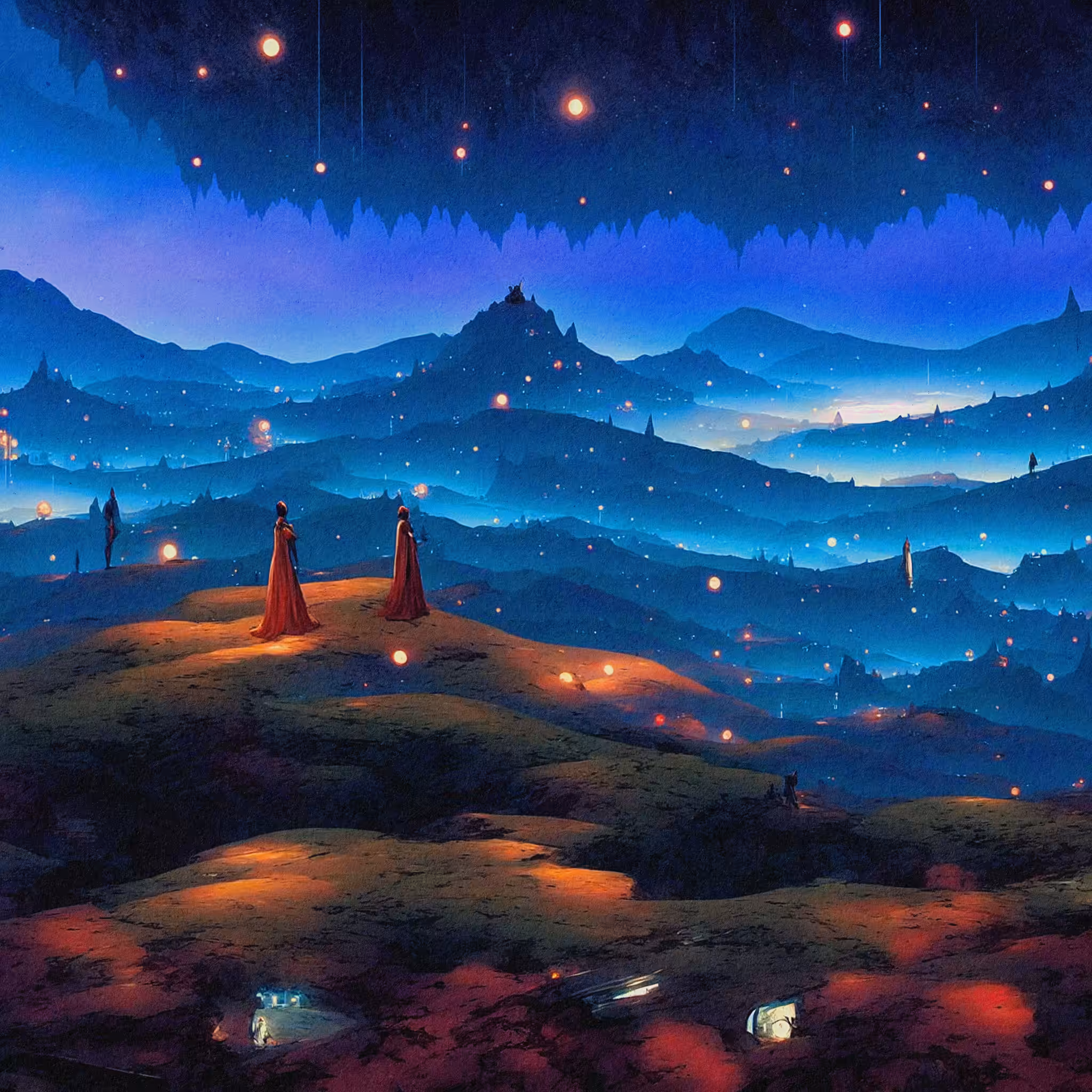 Voyaging between realms