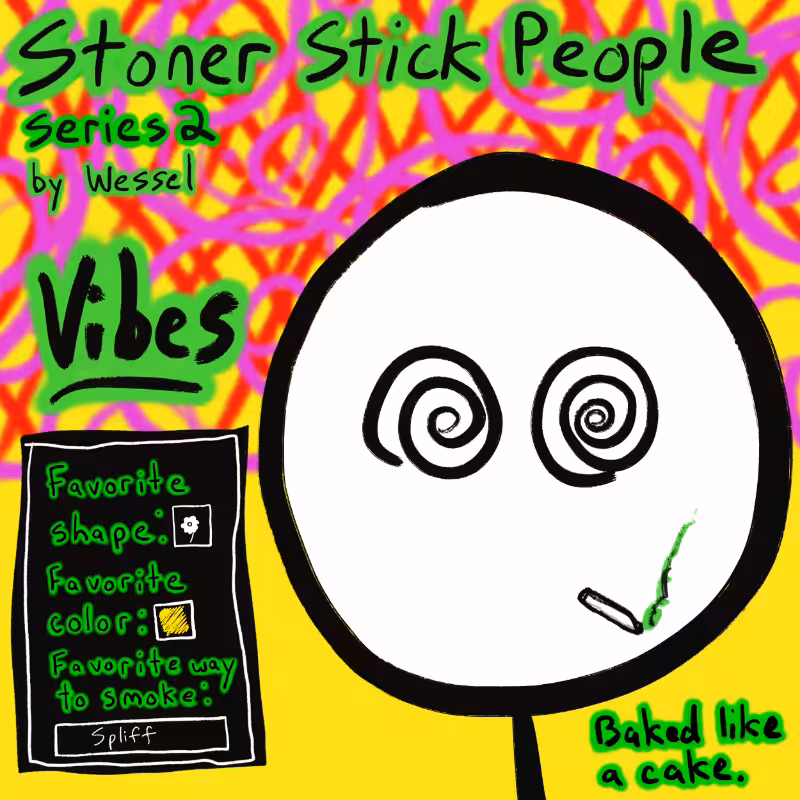 Stoner Stick People Series 2 #41