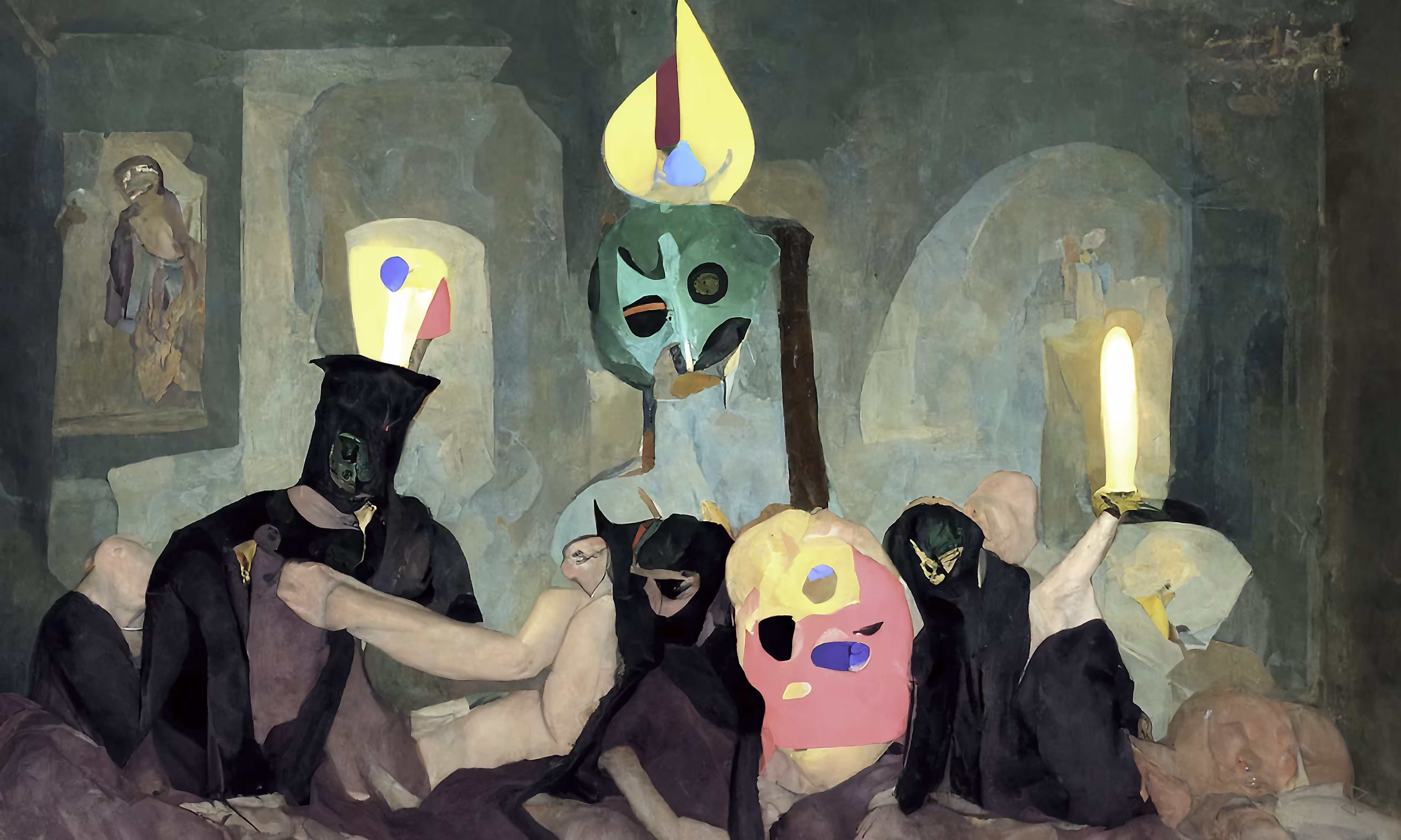 Under the icon’s eye (Apportion of emanation)