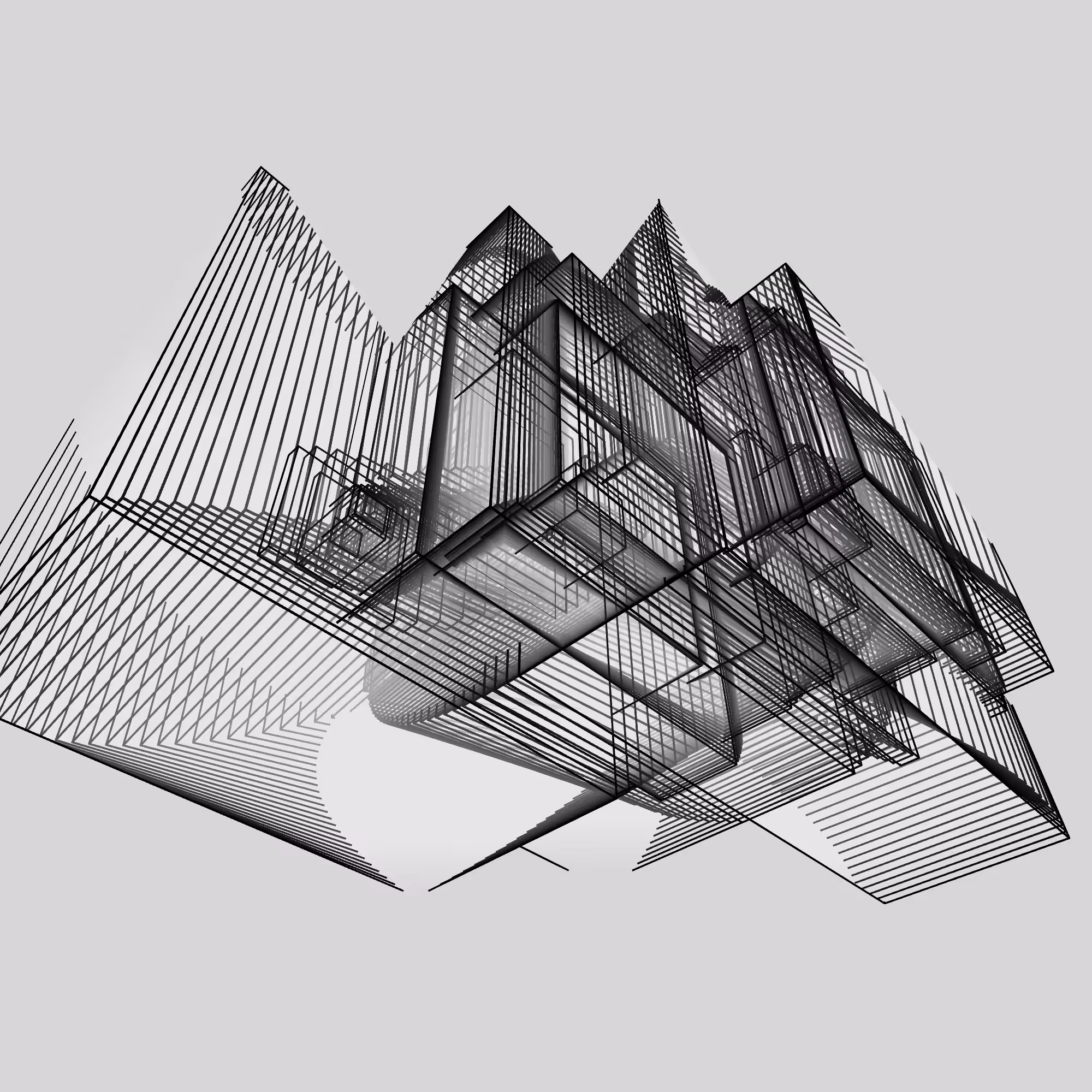 Intertwined Boxes #16
