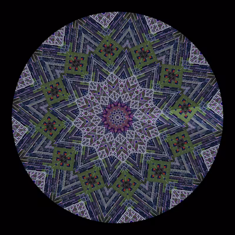 Binary kaleidoscope #90