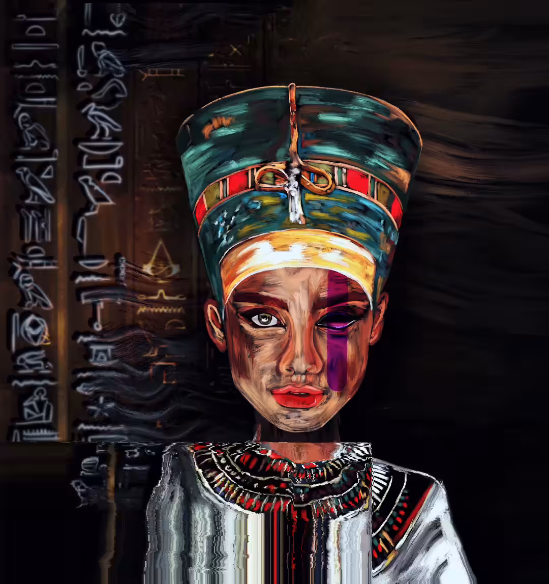 Portrait of  Nefertiti