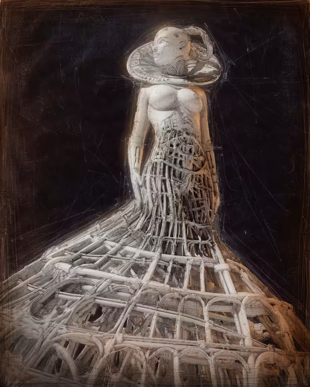 Gynoid Monument D02
