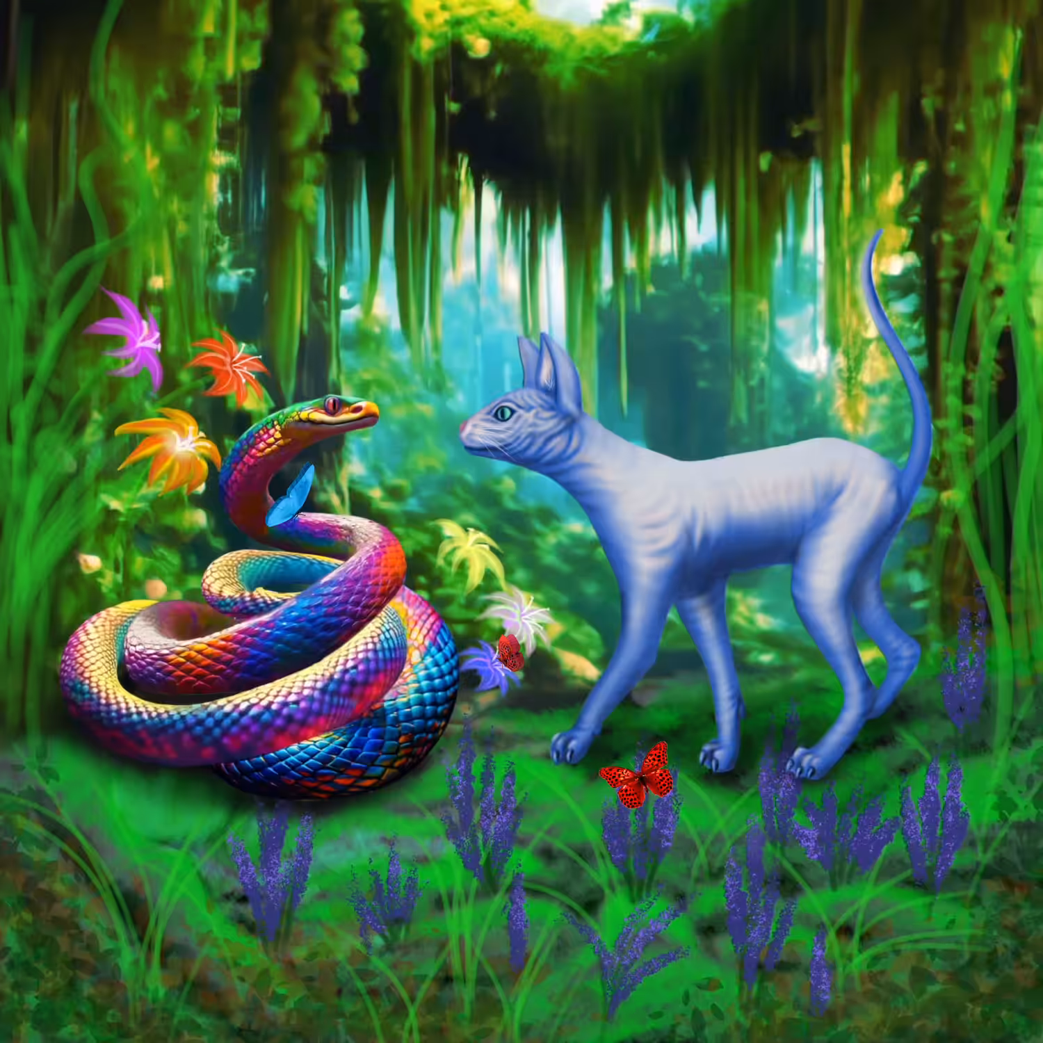 Meeting in the Jungle