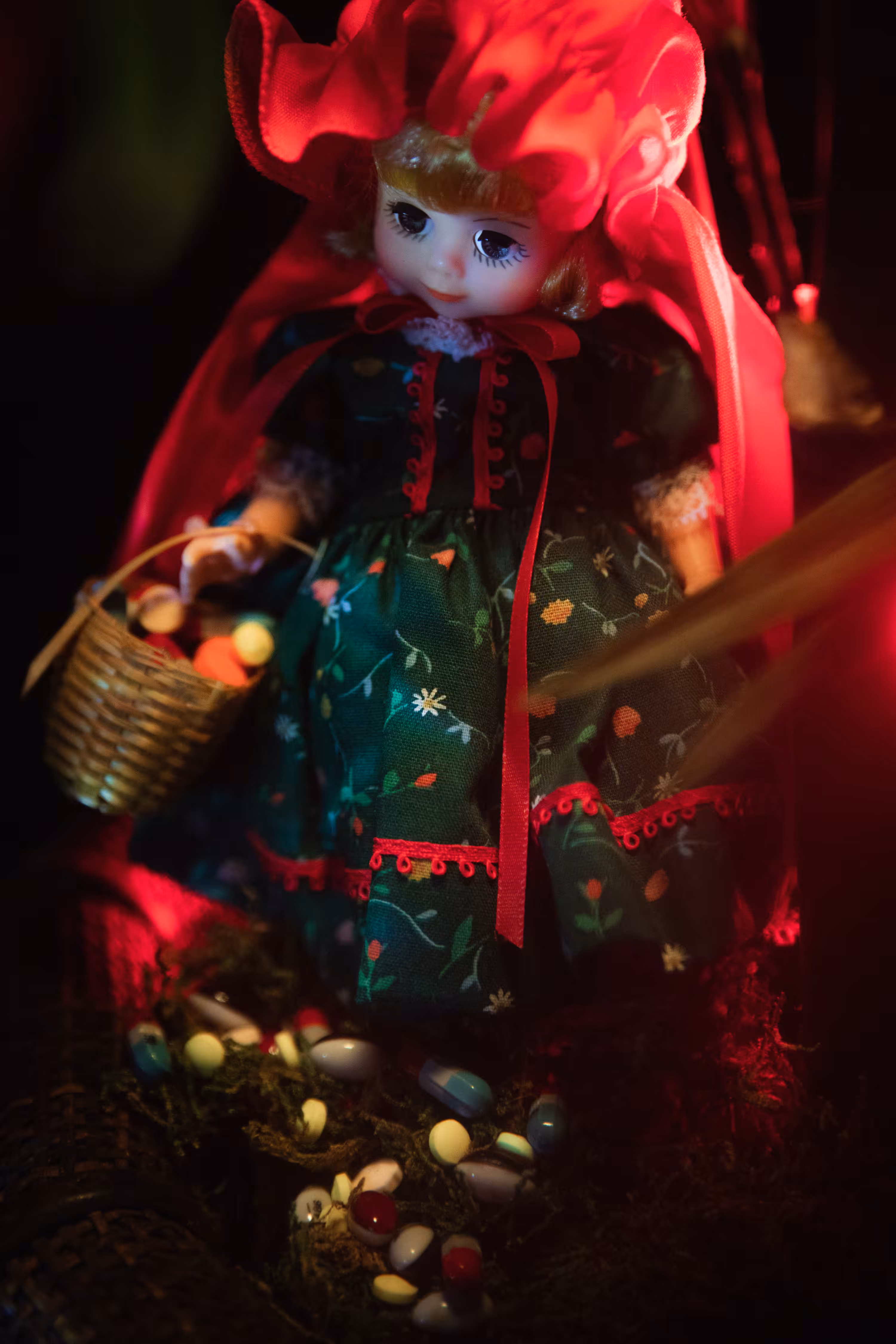 Afternoon Dolls - Red Just Visited Grandma's House