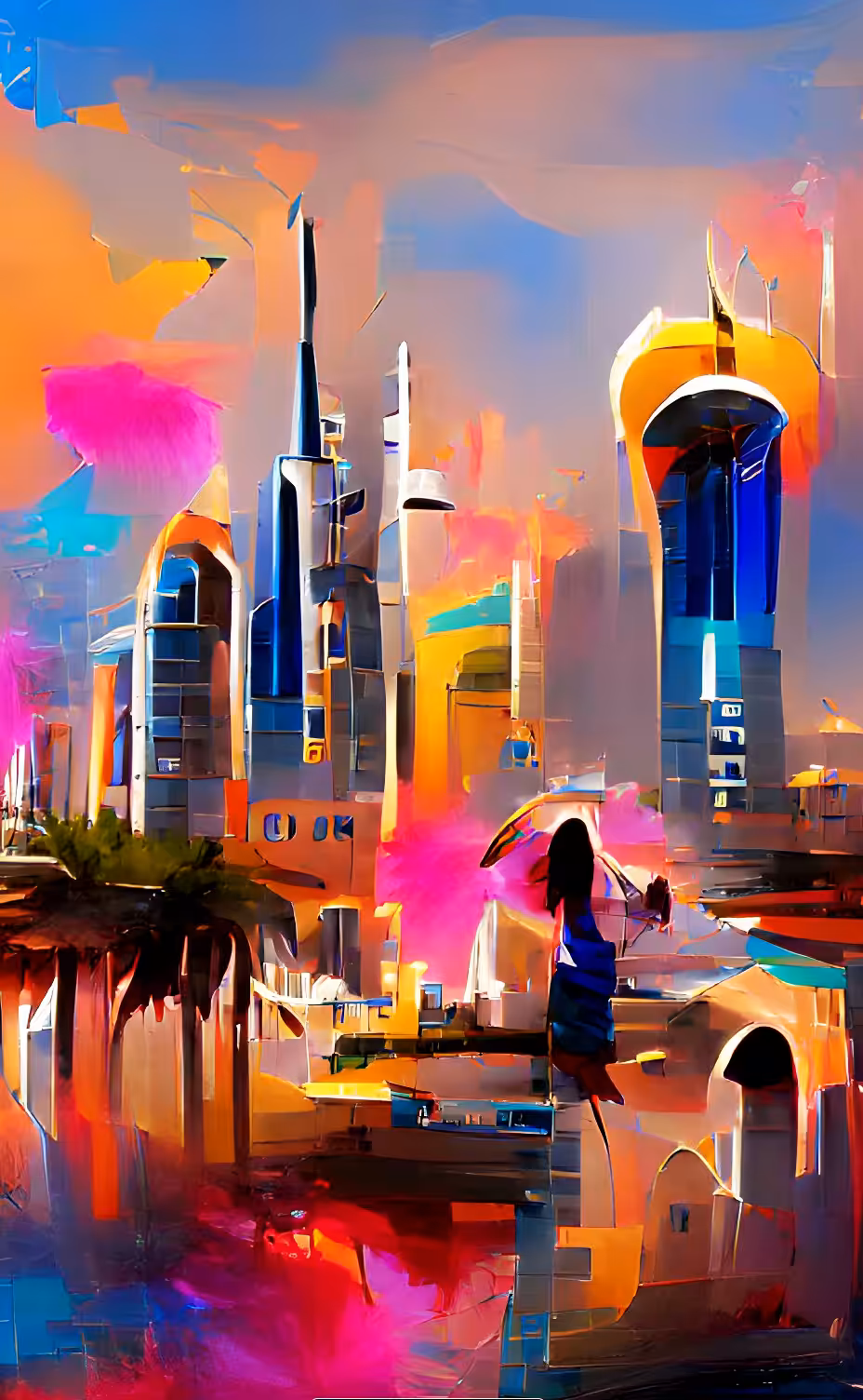 Midnight in dubai