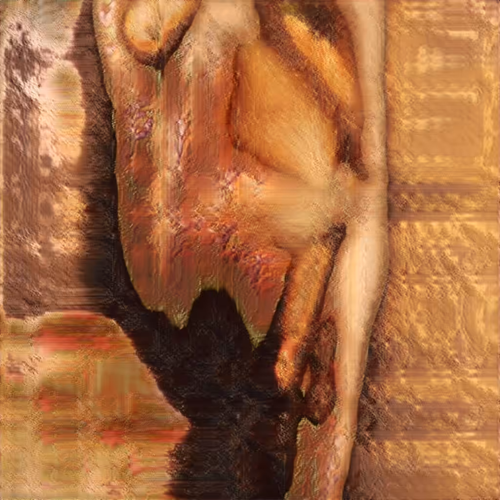 AI Generated Nude Portrait #7 Frame #178
