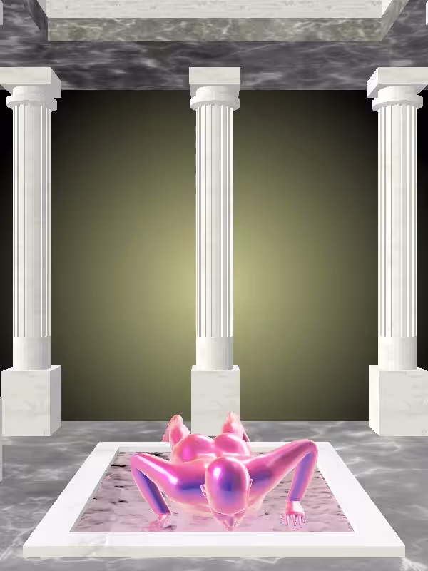 HeavenComputer: The Athletic Magnetic Magenta Woman #3938