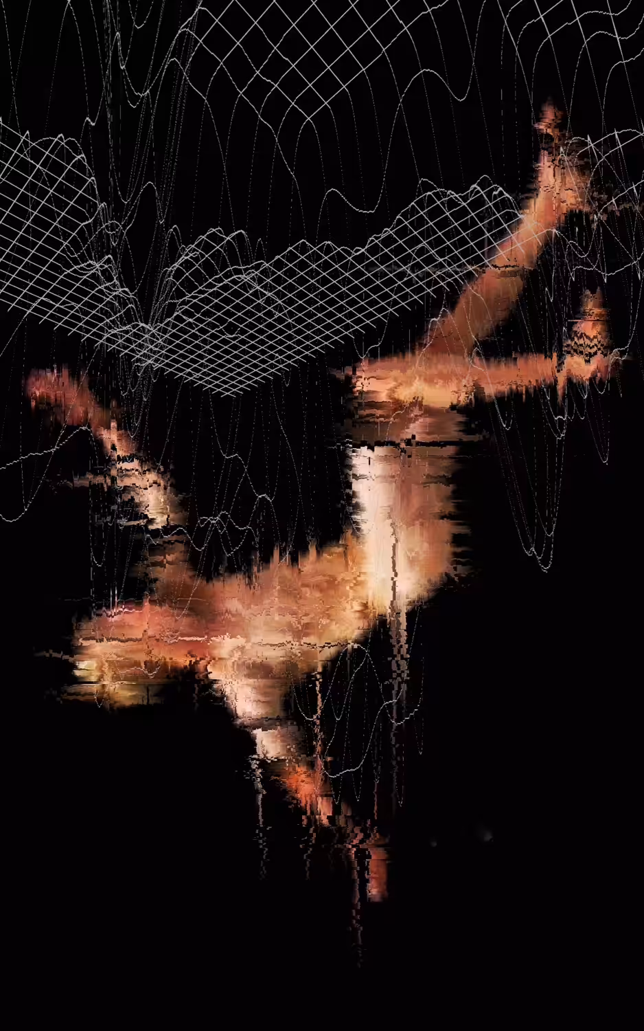 Study for Figure lost in Metaverse