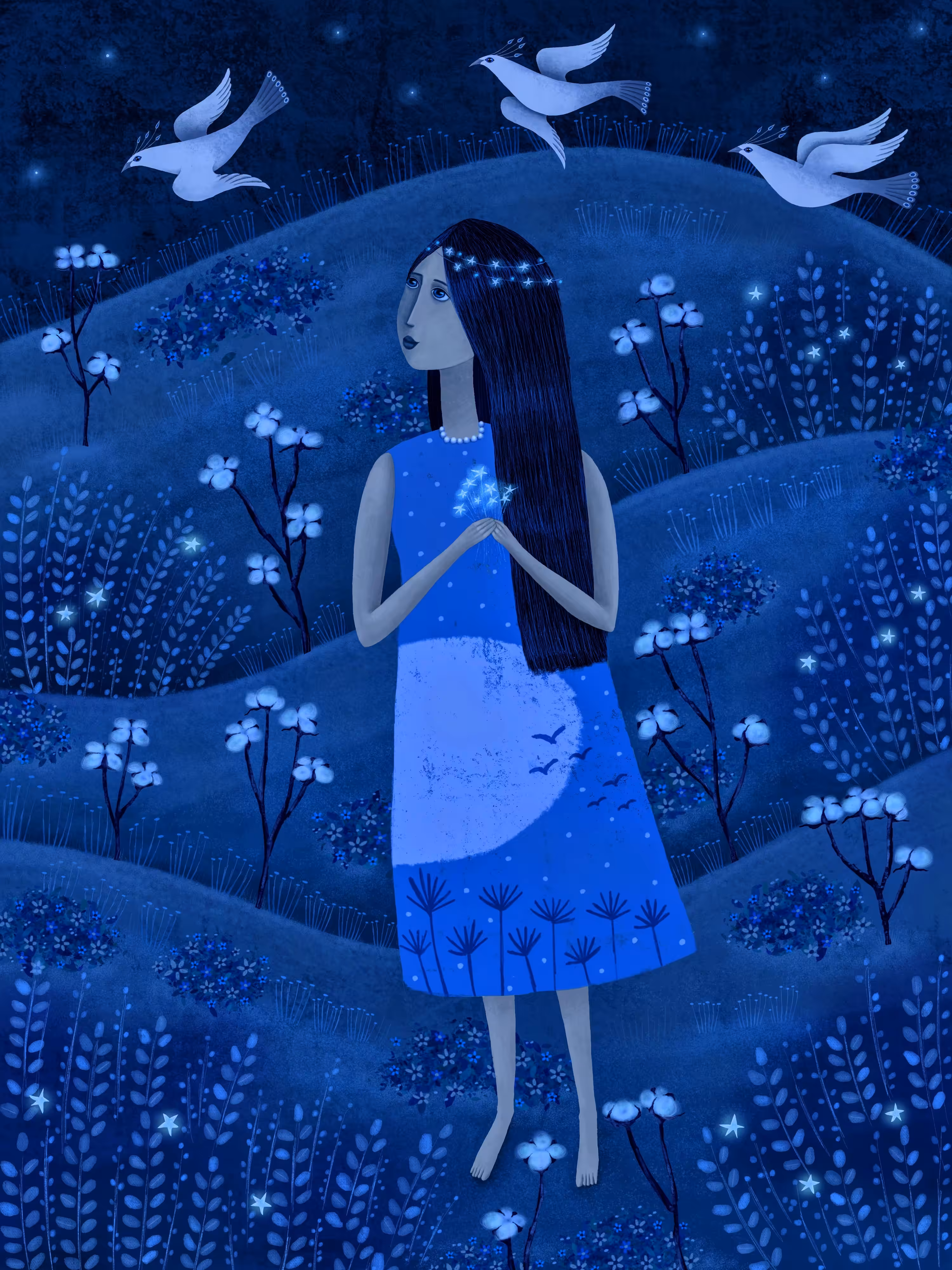 Blue Little Poem