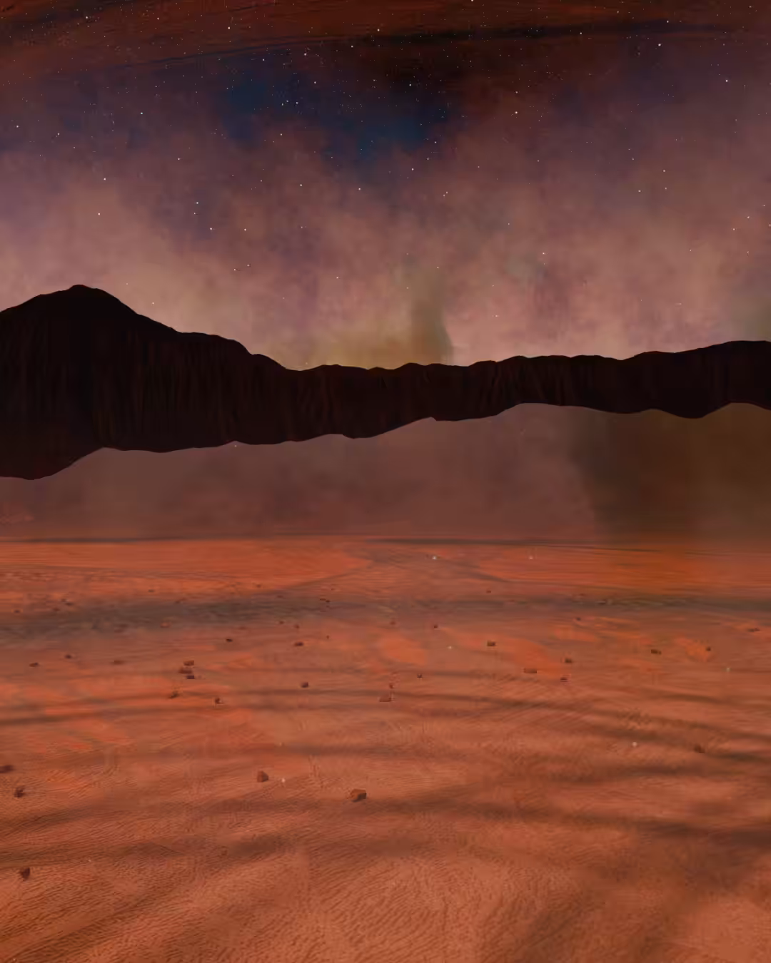 First Sounds on Mars