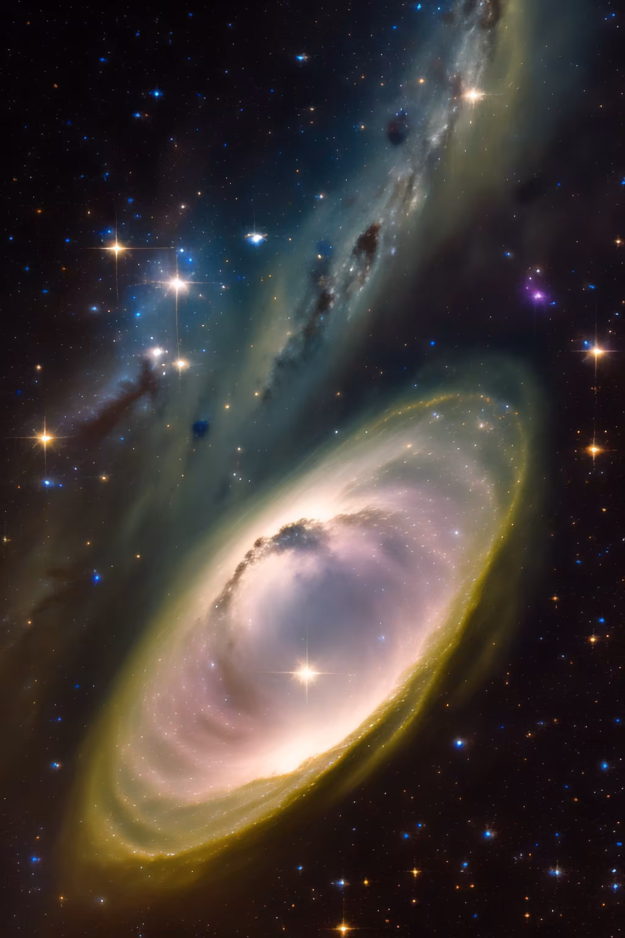 Green Nebula Cloud Loop ✨