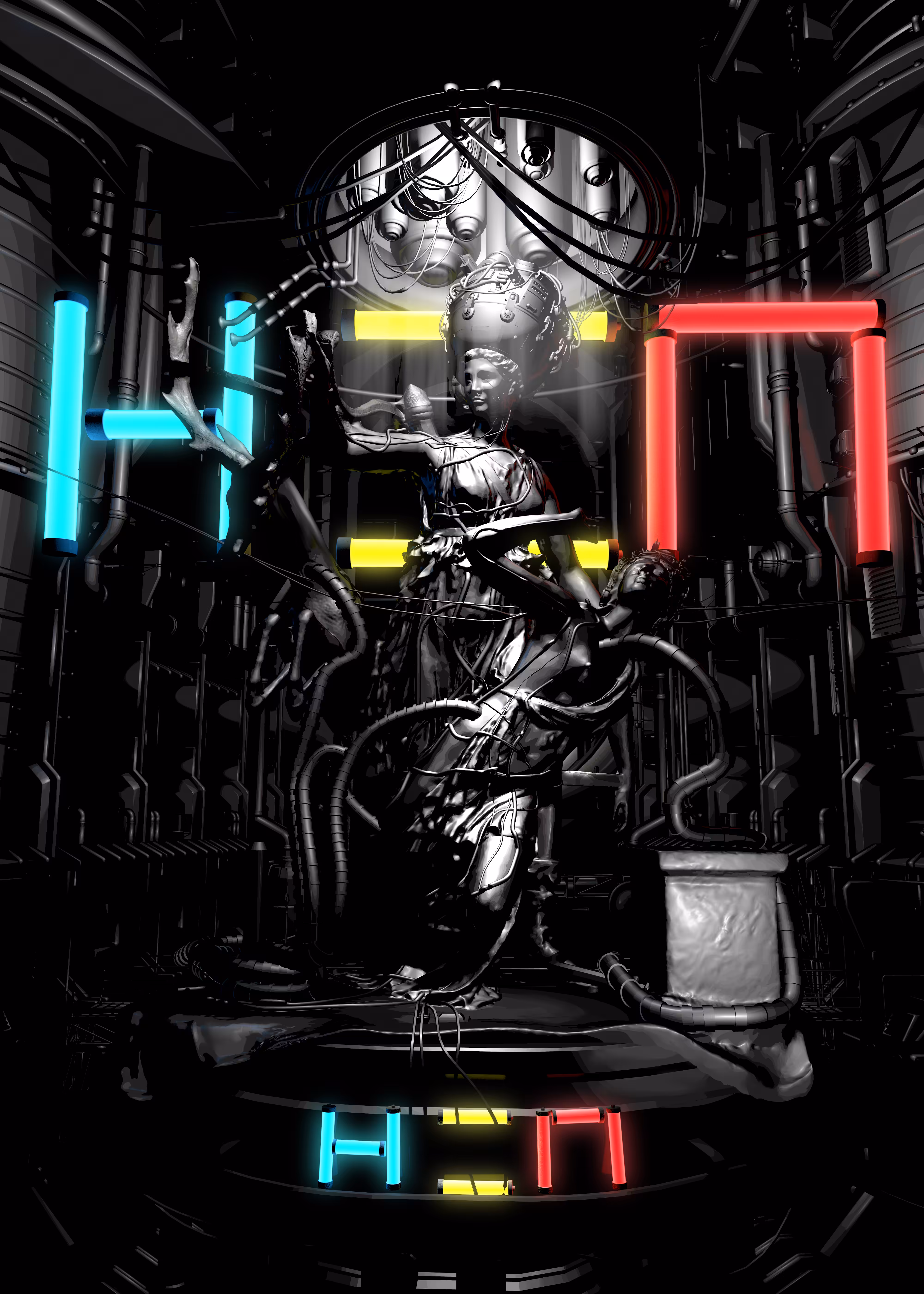 THE CATHEDRAL OF THE LOST MONUMENTS #2 (Black Artemis)