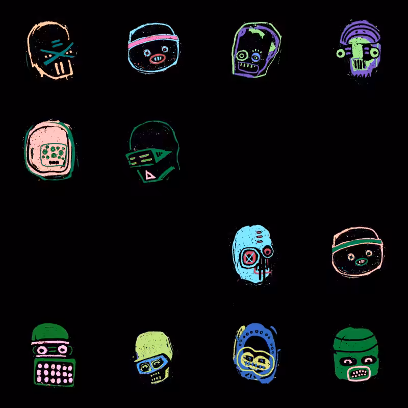 Warhol's Rabble #72