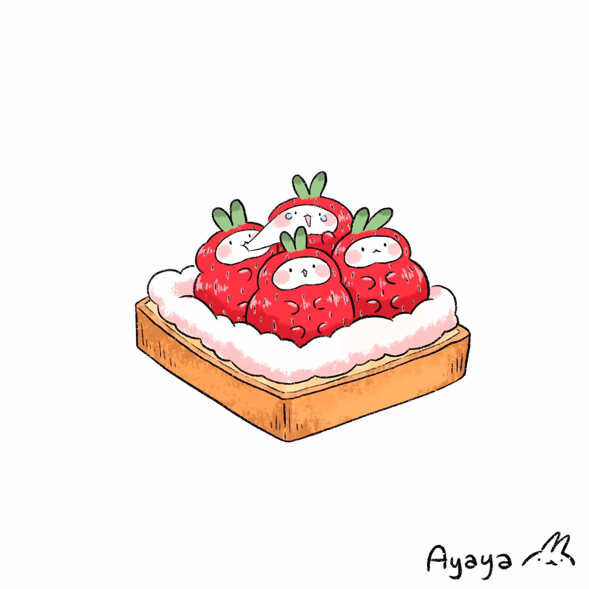 Ayaya Strawberry Toast #0027