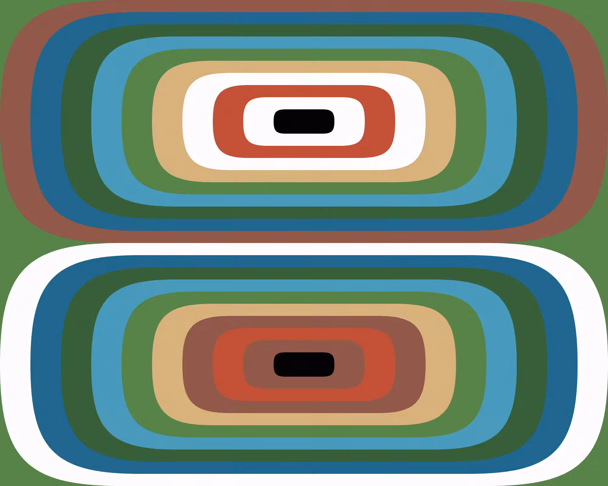 Alternating bands of color #208