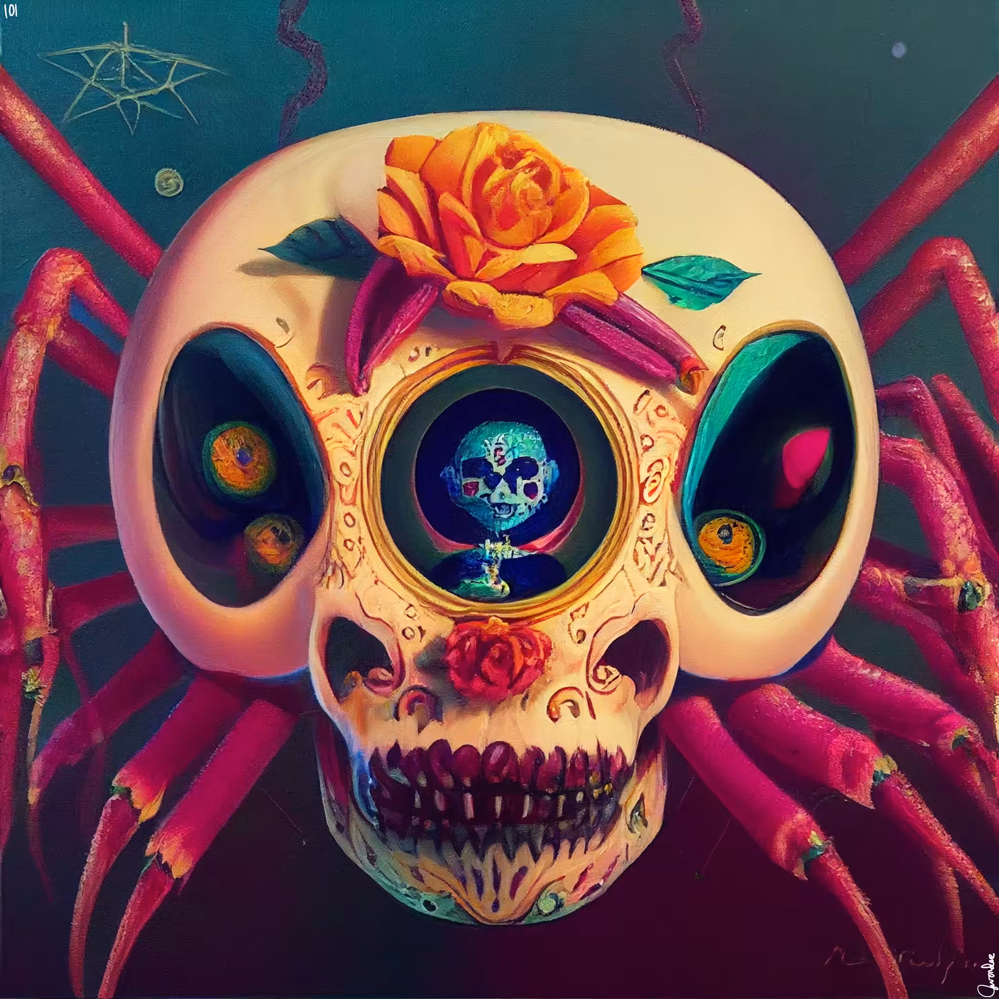 sugar skull #101