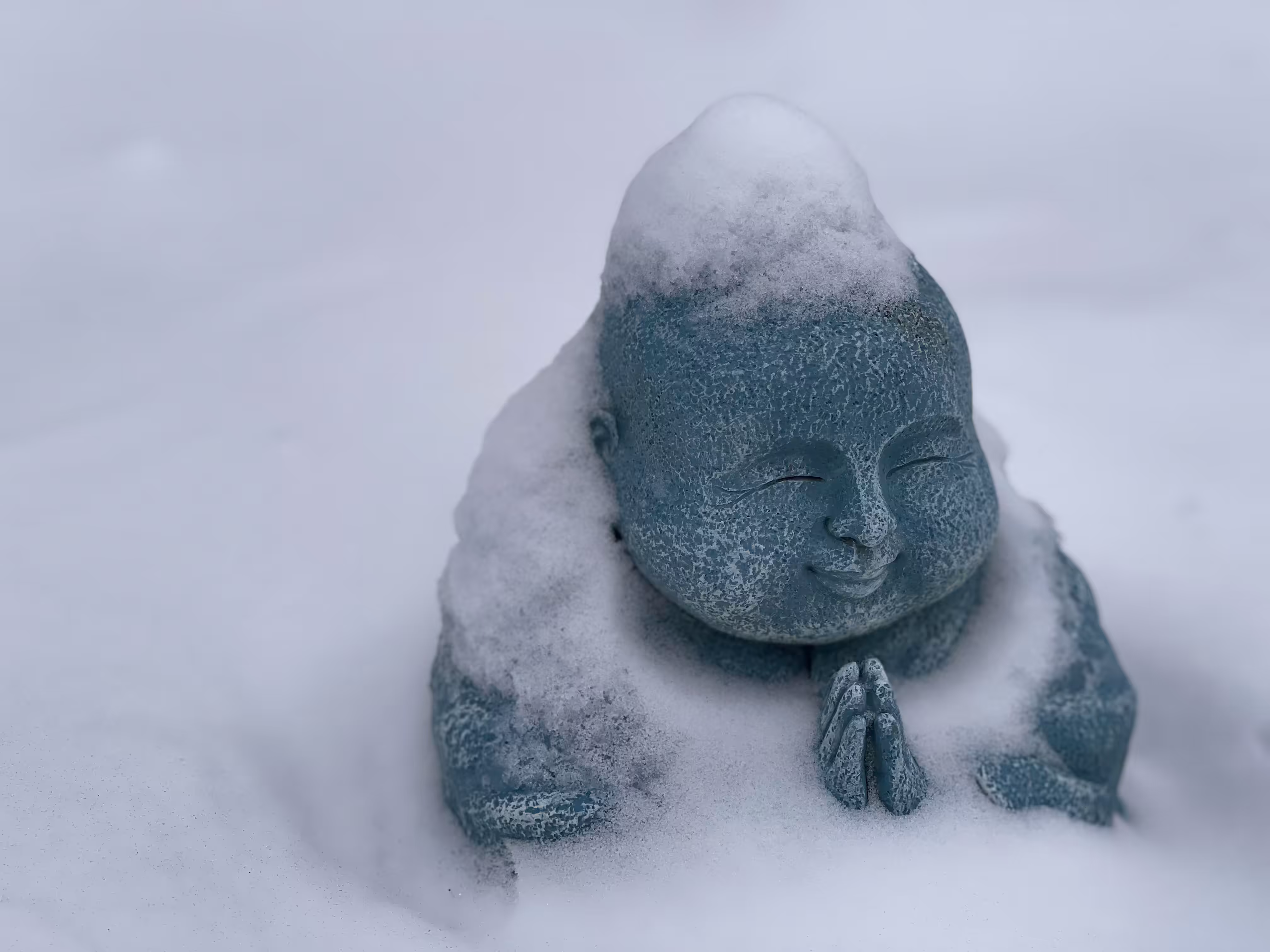 Snowy Buddha